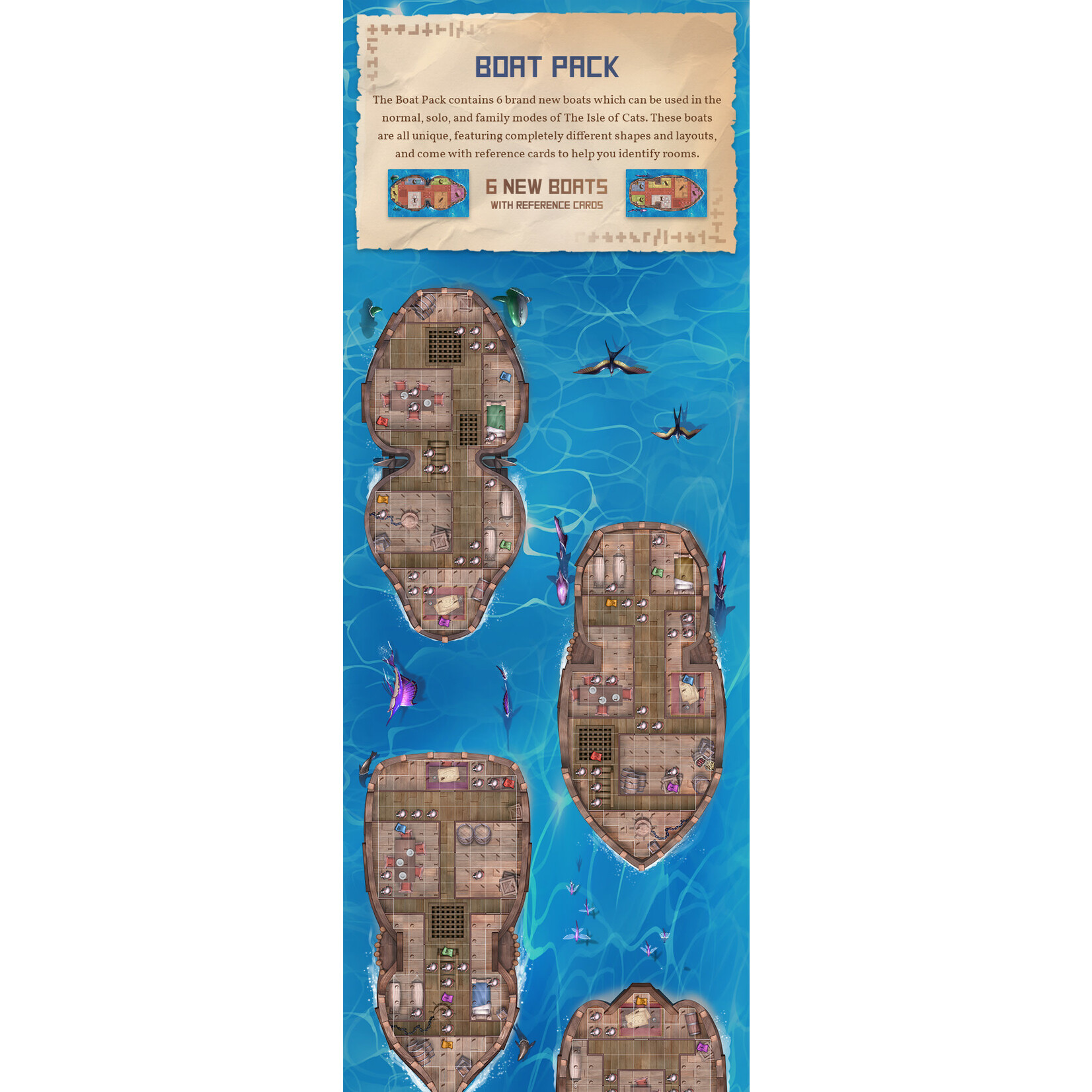 The Isle of Cats: Boat Pack Expansion (ENG)