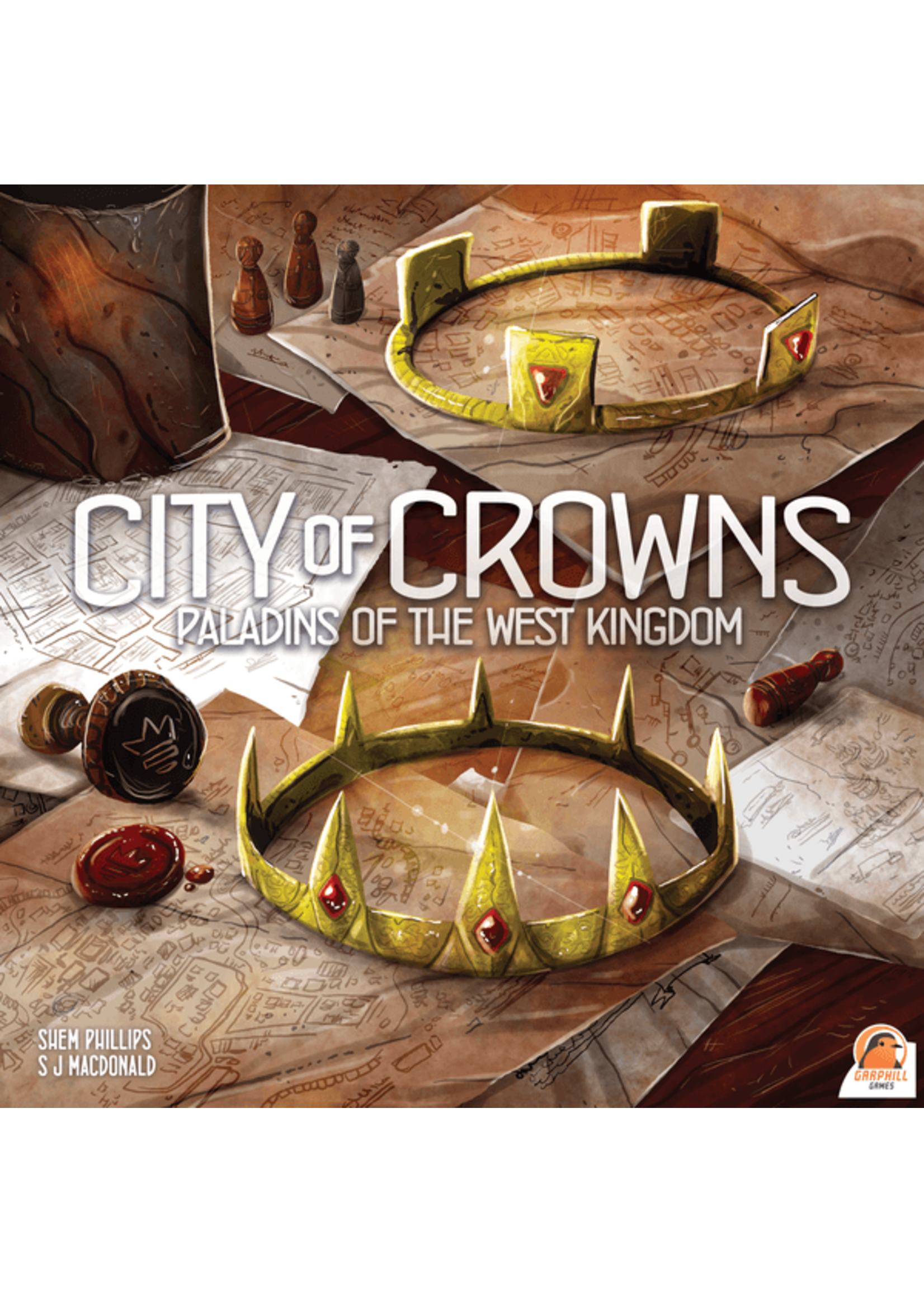 Renegade Game Studios City of Crowns - Paladins of the West Kingdom