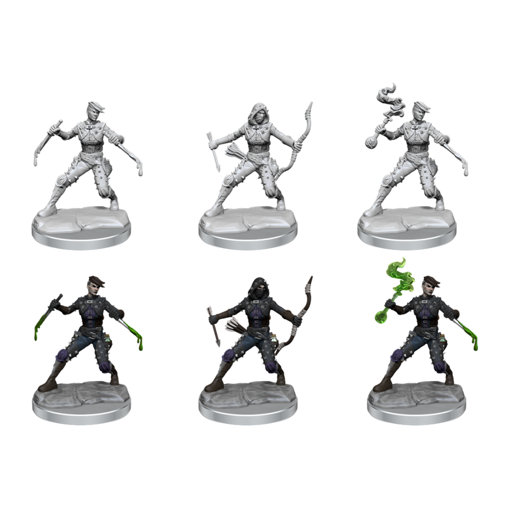 WizKids Human Rogue (Female) - D&D Frameworks - WizKids