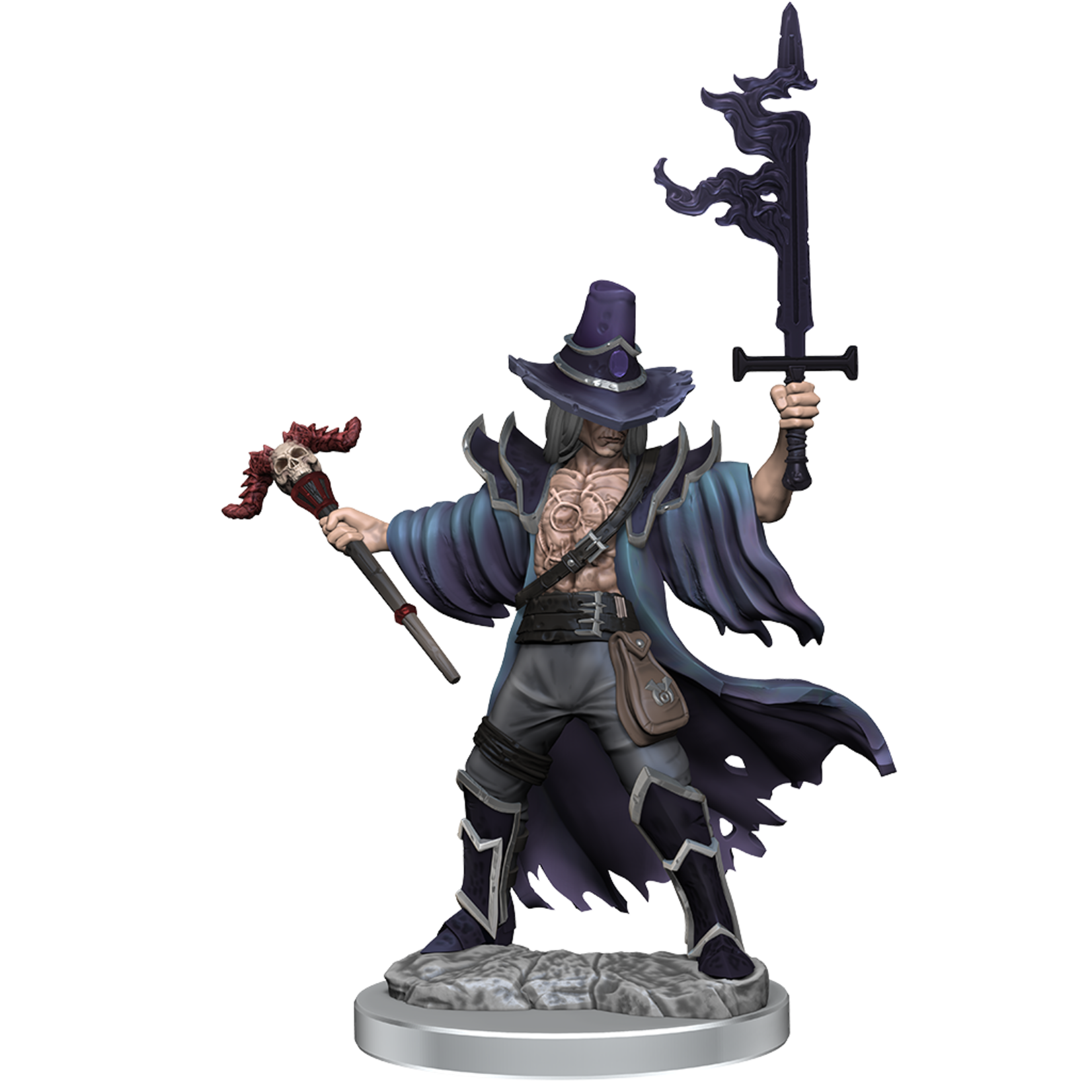 WizKids Human Warlock (Male) - D&D Frameworks - WizKids