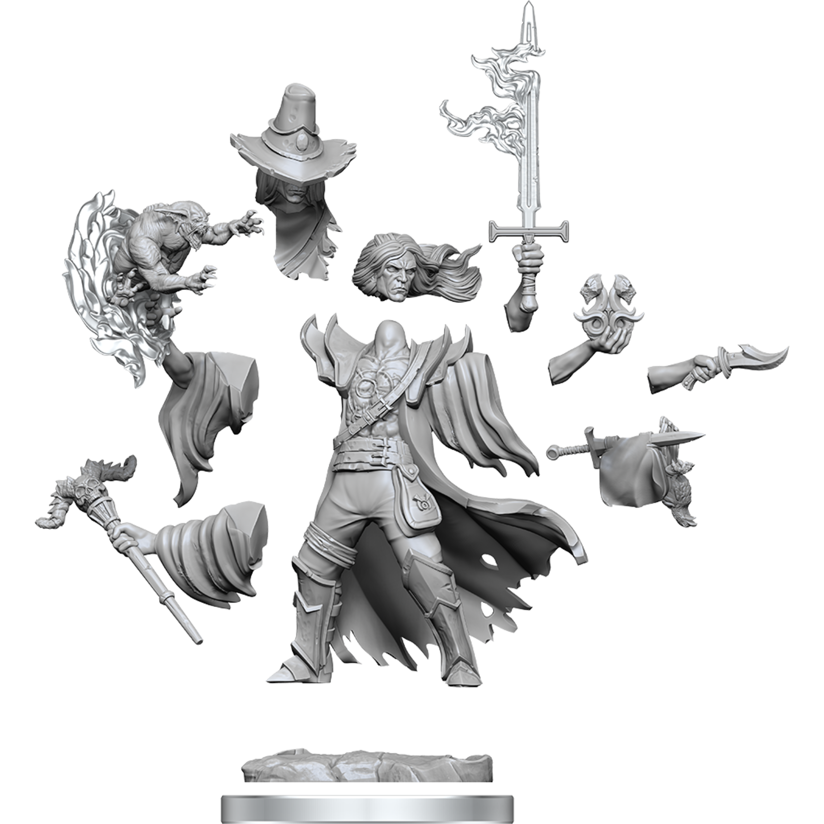 WizKids Human Warlock (Male) - D&D Frameworks - WizKids