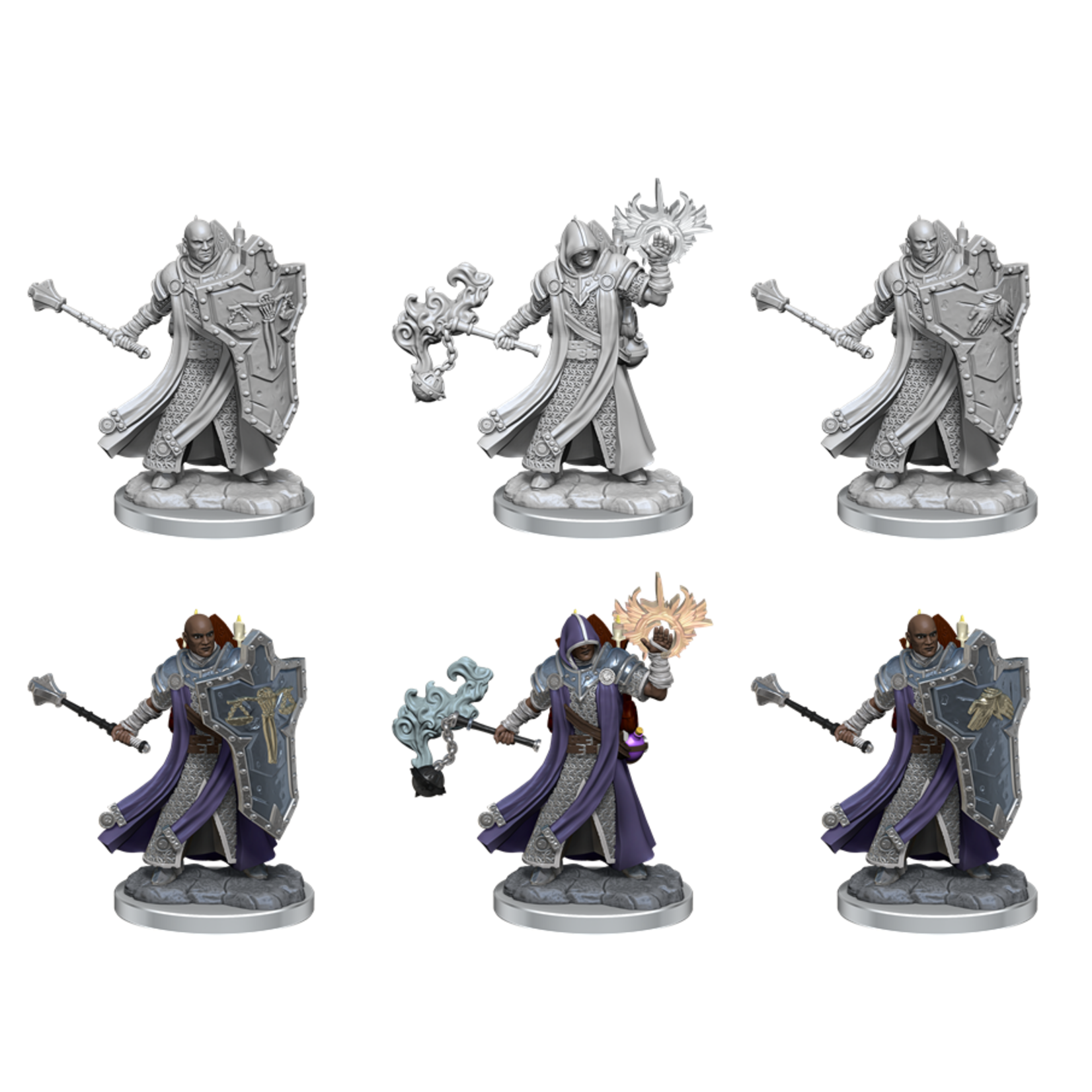 WizKids Human Cleric (Male) - D&D Frameworks - WizKids