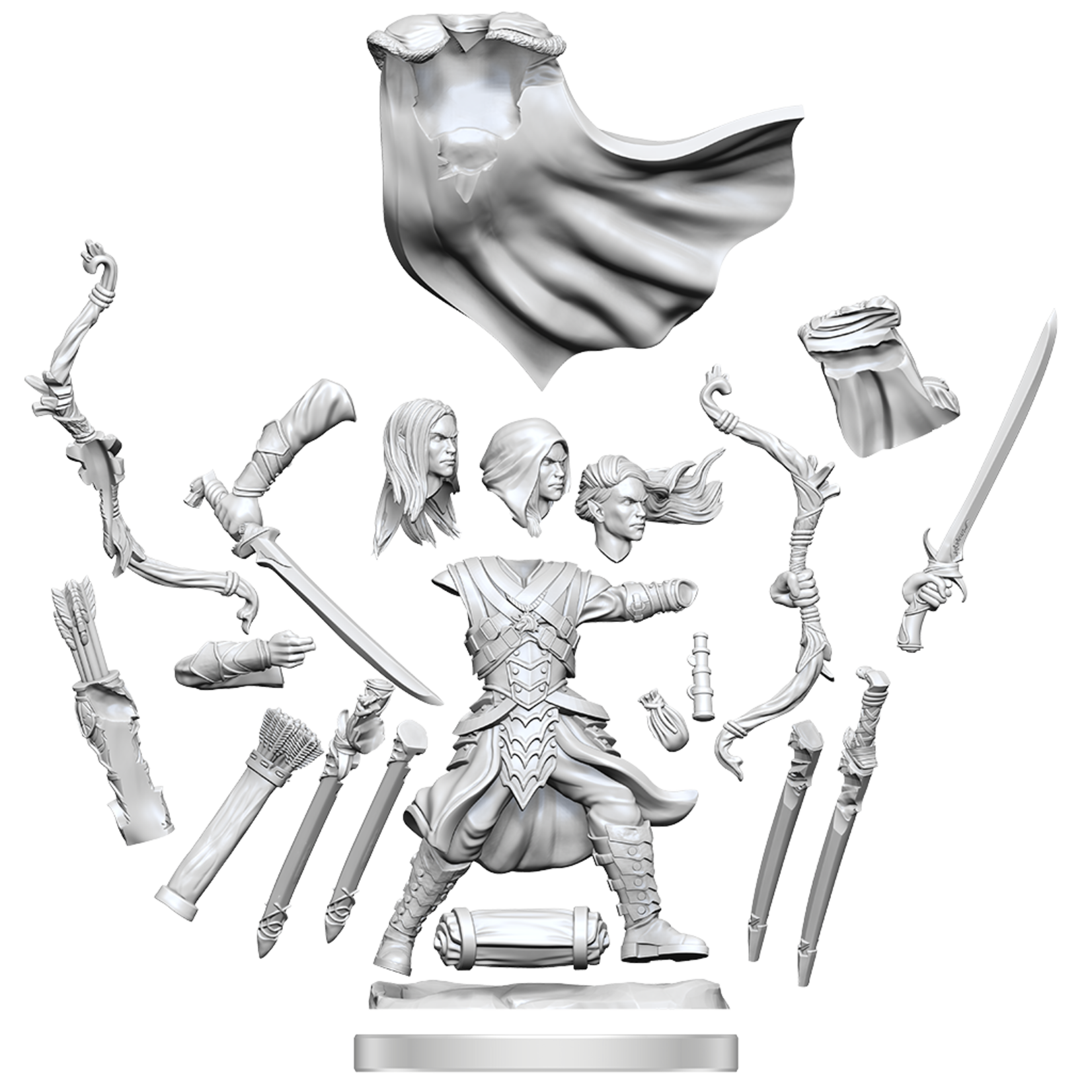 WizKids Elf Ranger (Male) - D&D Frameworks - WizKids
