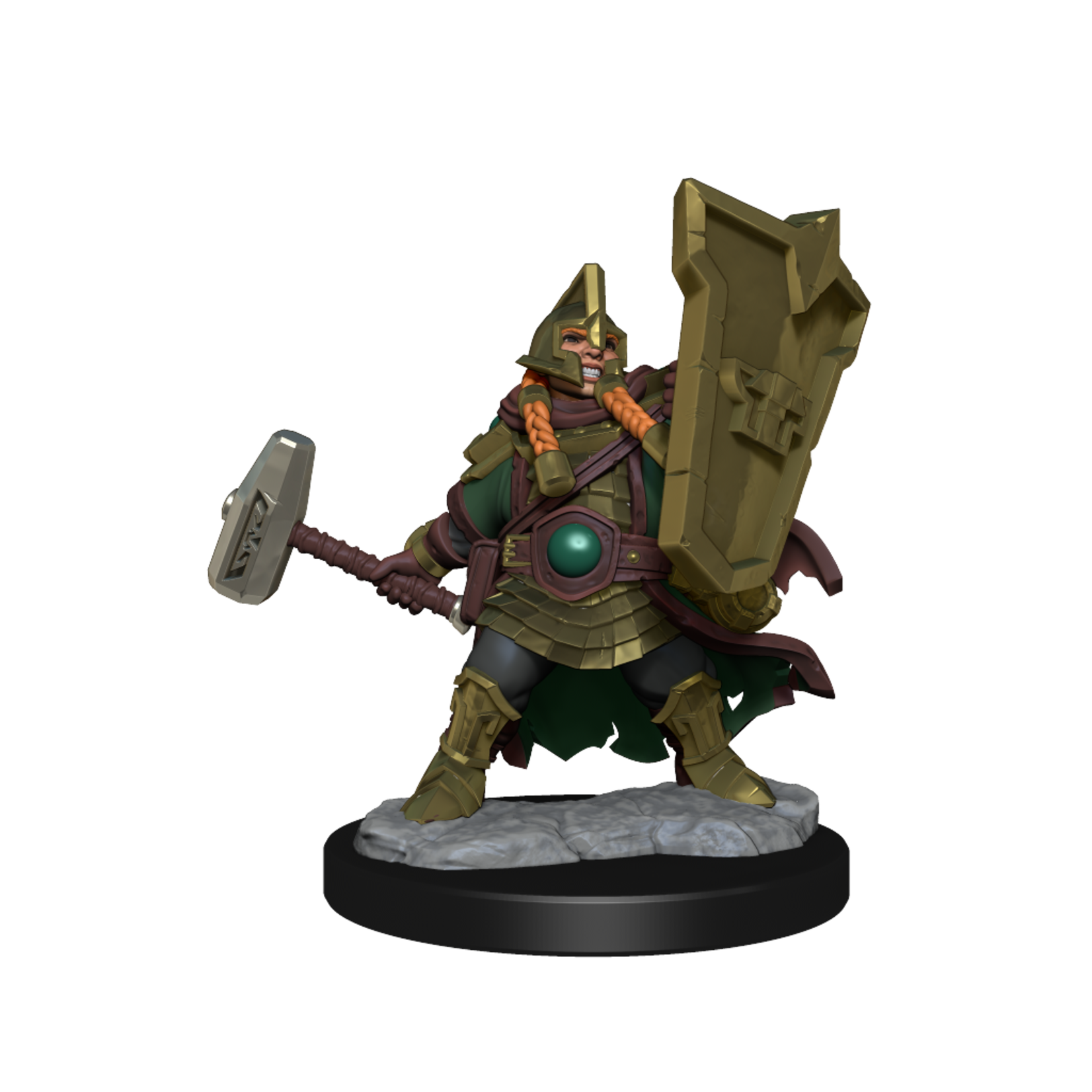 WizKids Dwarf Cleric (Female) - D&D Frameworks - WizKids