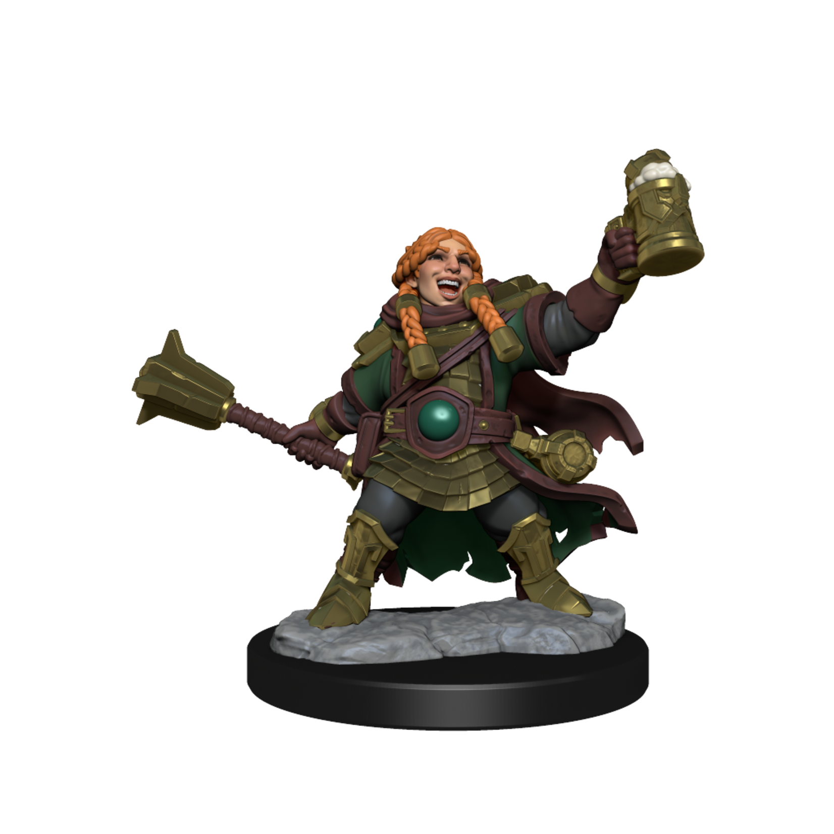 WizKids Dwarf Cleric (Female) - D&D Frameworks - WizKids