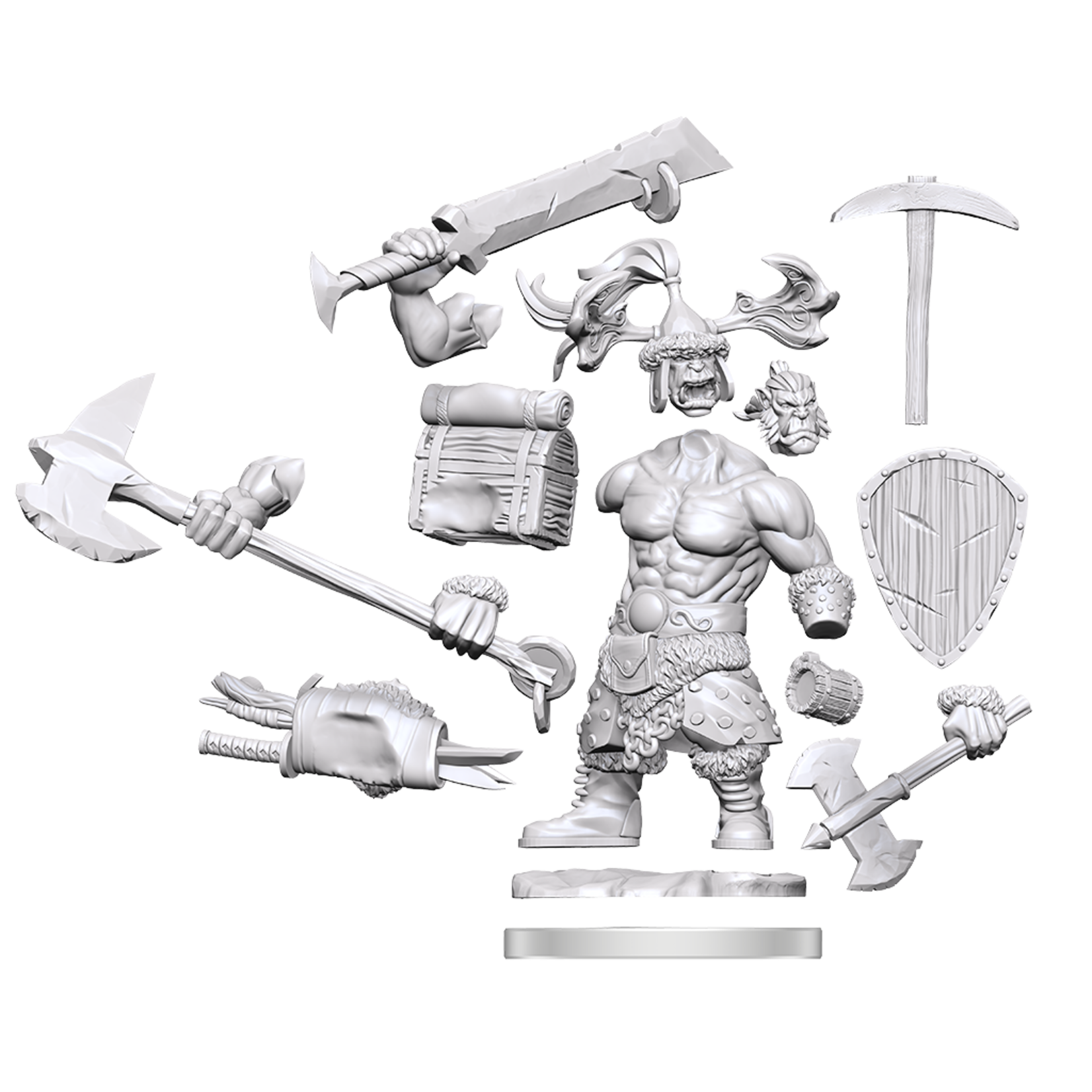 WizKids Orc Barbarian (Male) - D&D Frameworks - WizKids