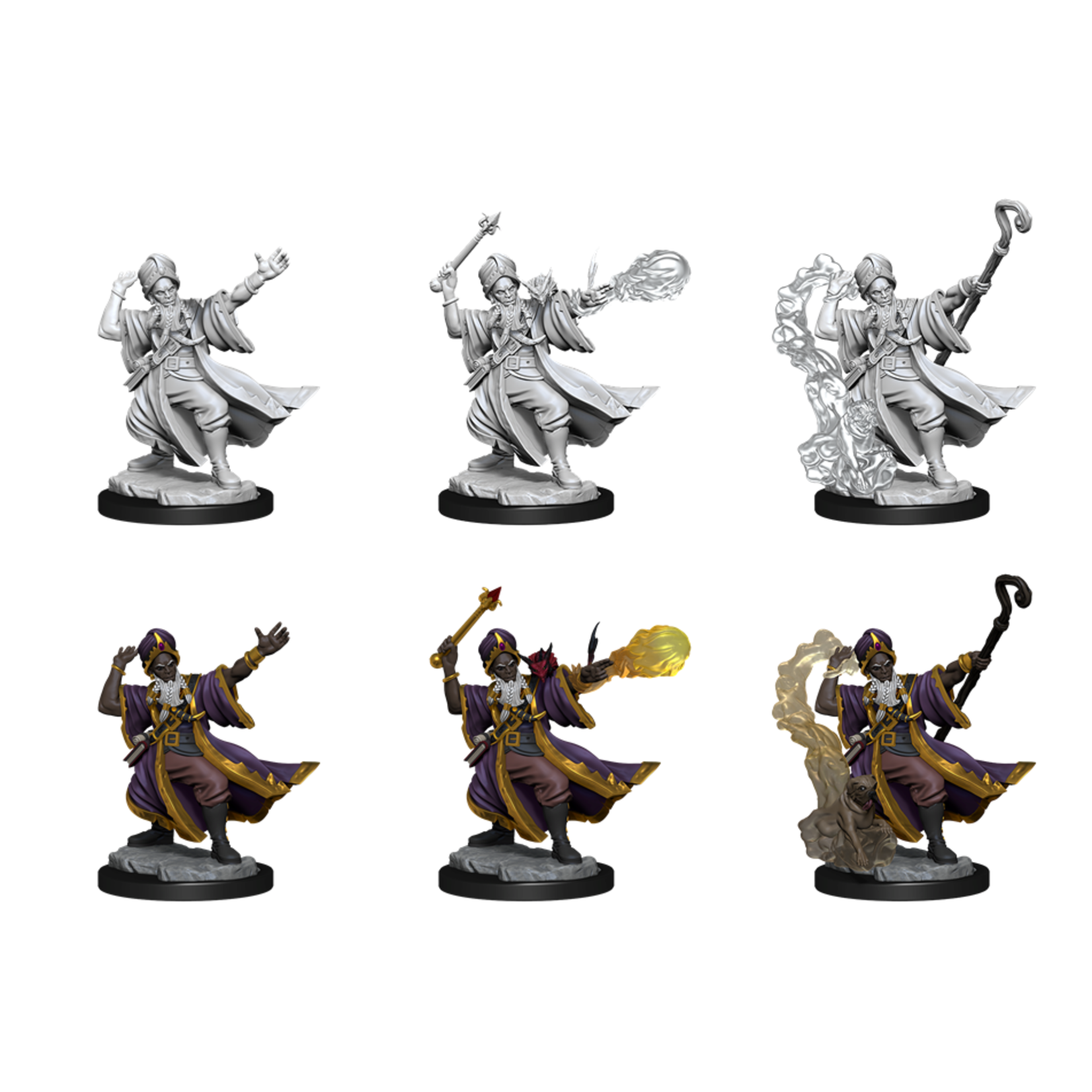 WizKids Human Wizard (Male) -  D&D Frameworks - WizKids