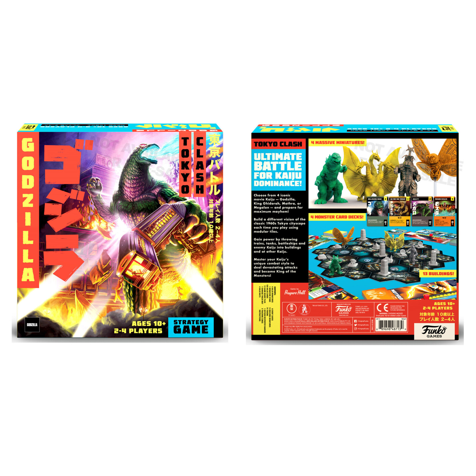 Godzilla Tokyo Clash Strategy Game (ENG)