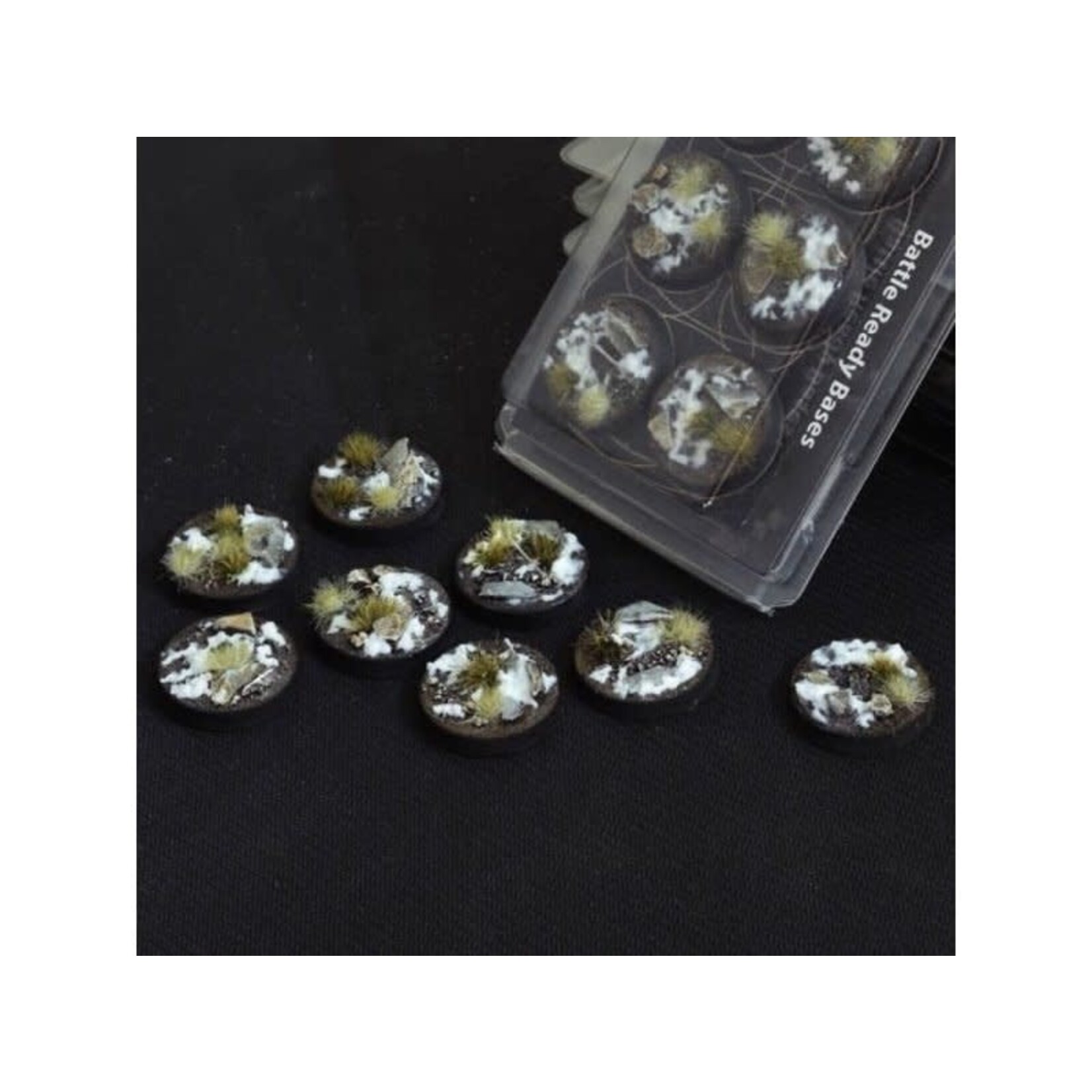 Gamers Grass Winter Round 32mm - Battle Ready Bases - Gamers Grass