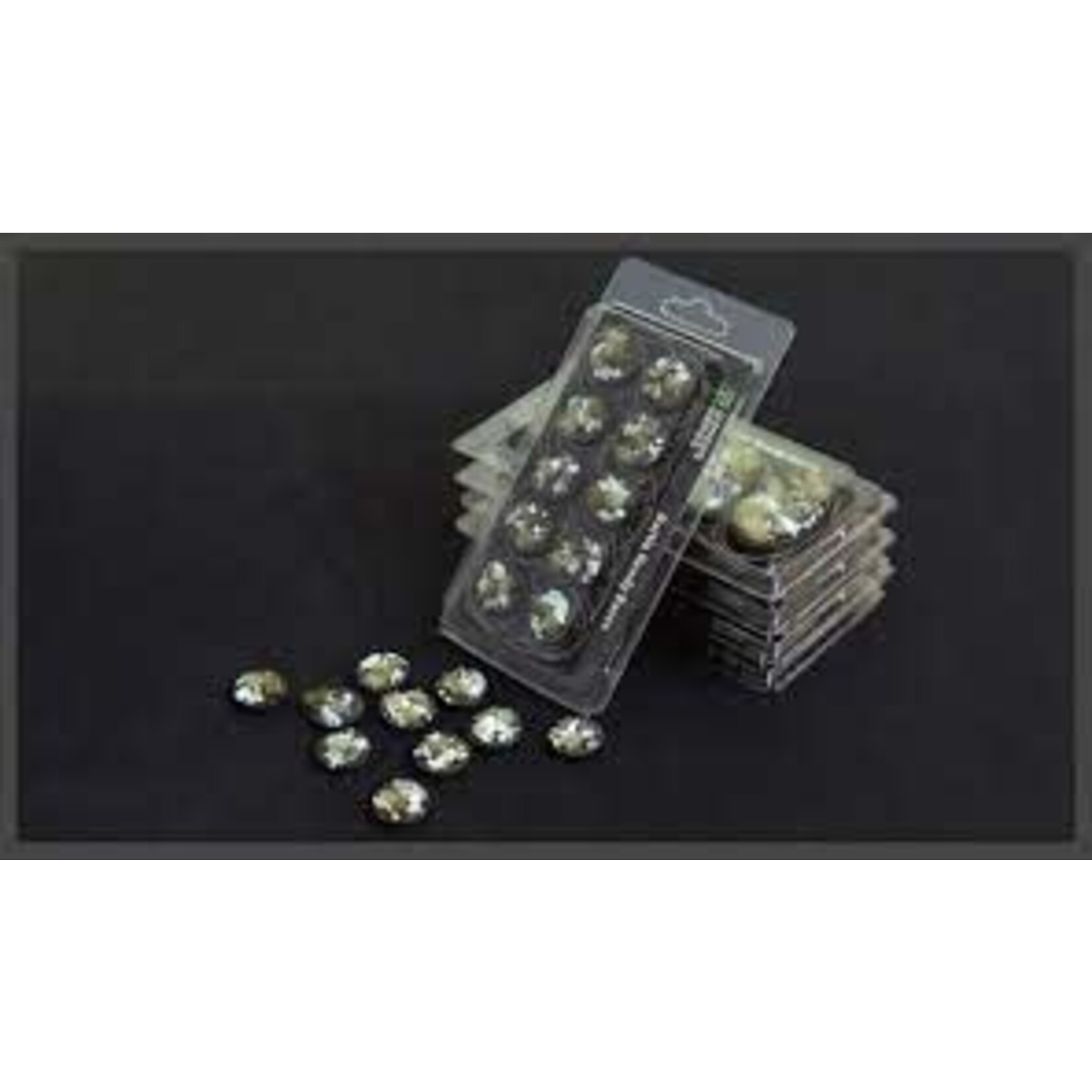 Gamers Grass Winter Round 25mm - Battle Ready Bases - Gamers Grass