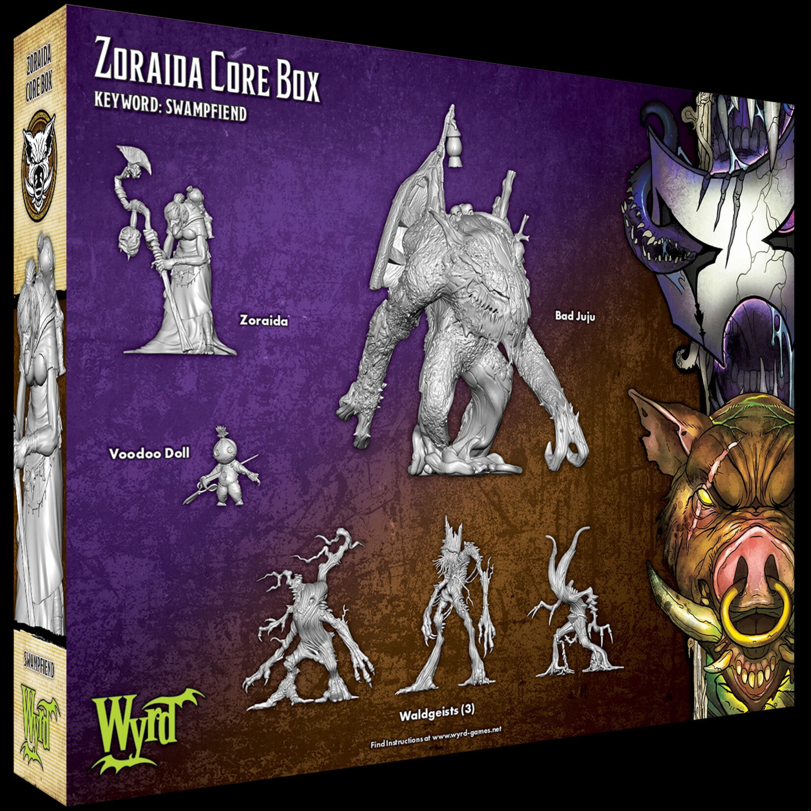 Wyrd Games Zoraida Core Box - Malifaux 3E - Neverborn/Bayou