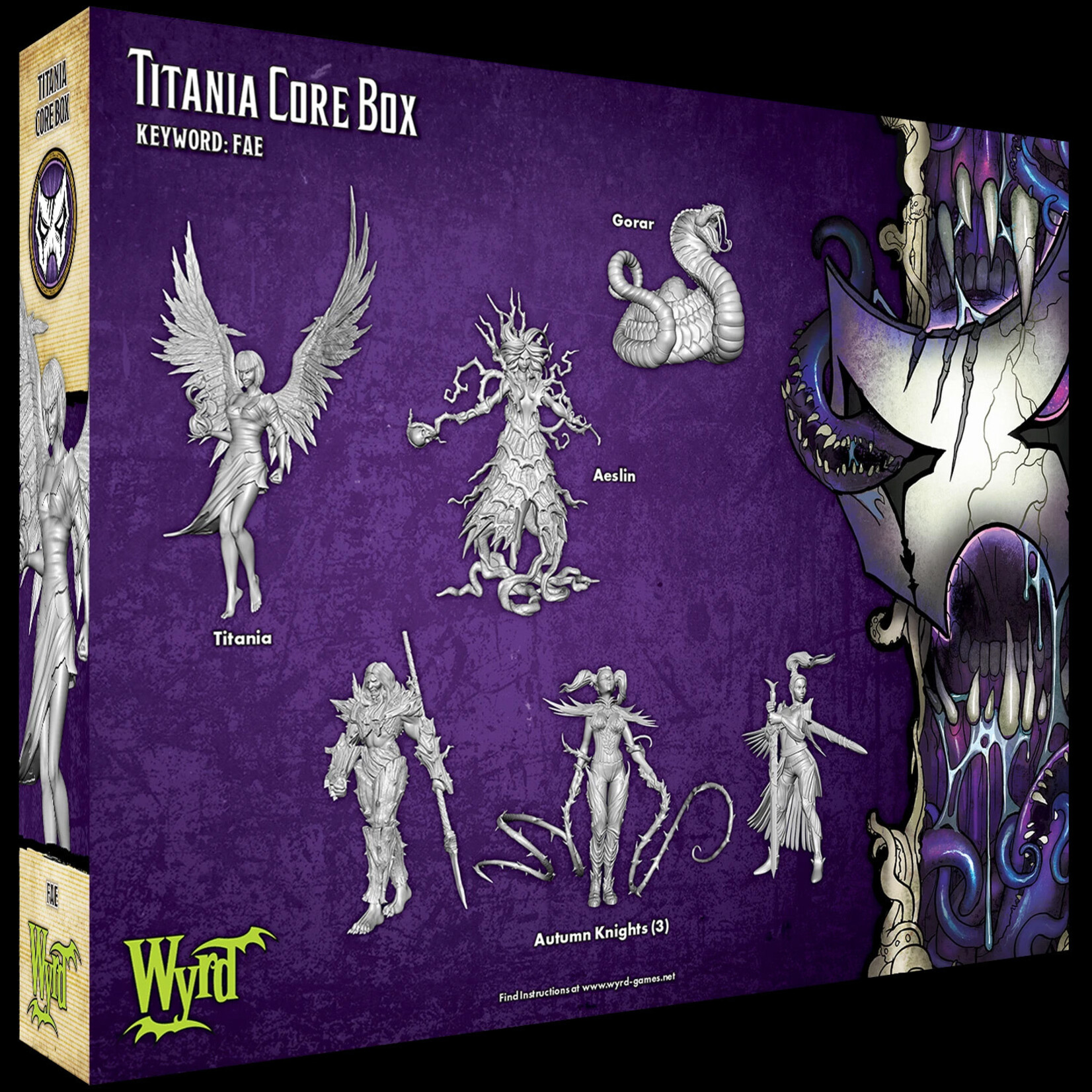 Wyrd Games Titania Core Box - Malifaux 3E - Neverborn