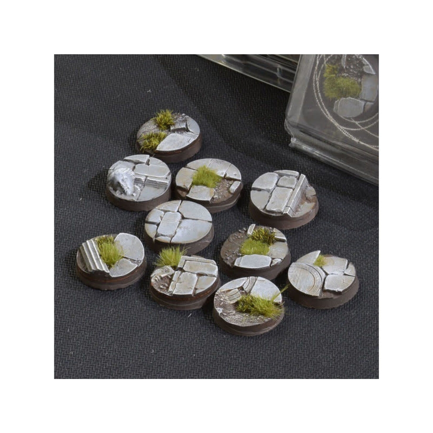 Gamers Grass Temple Round 25mm - Battle Ready Bases - Gamers Grass