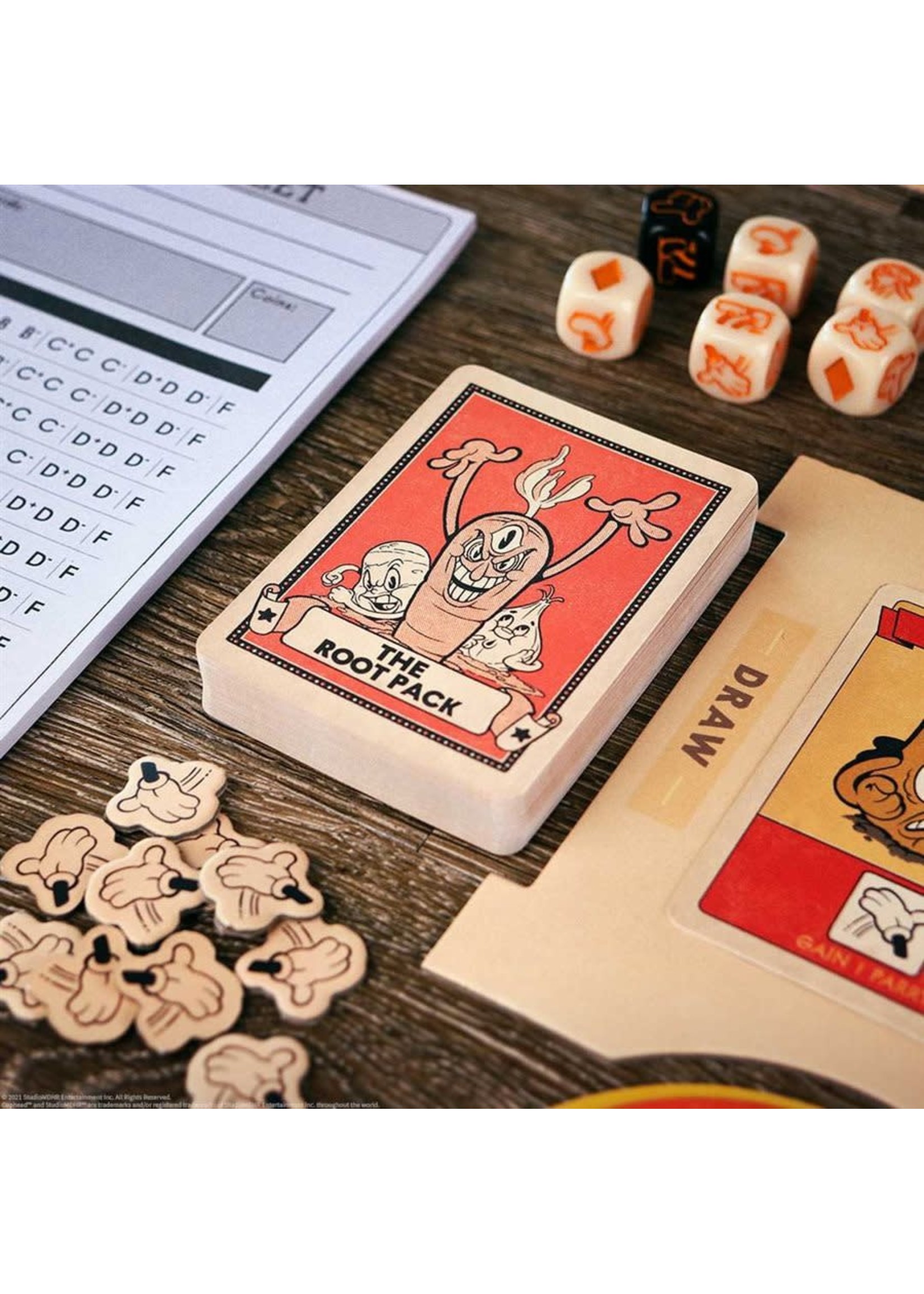 Cuphead Fast Rolling Dice Game (ENG) La boutique Tabletop