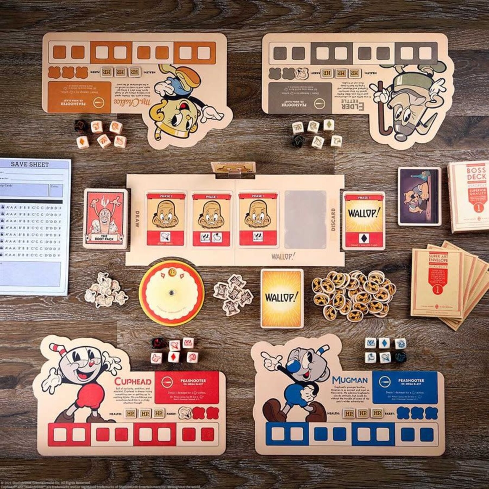 Cuphead Fast Rolling Dice Game (ENG)