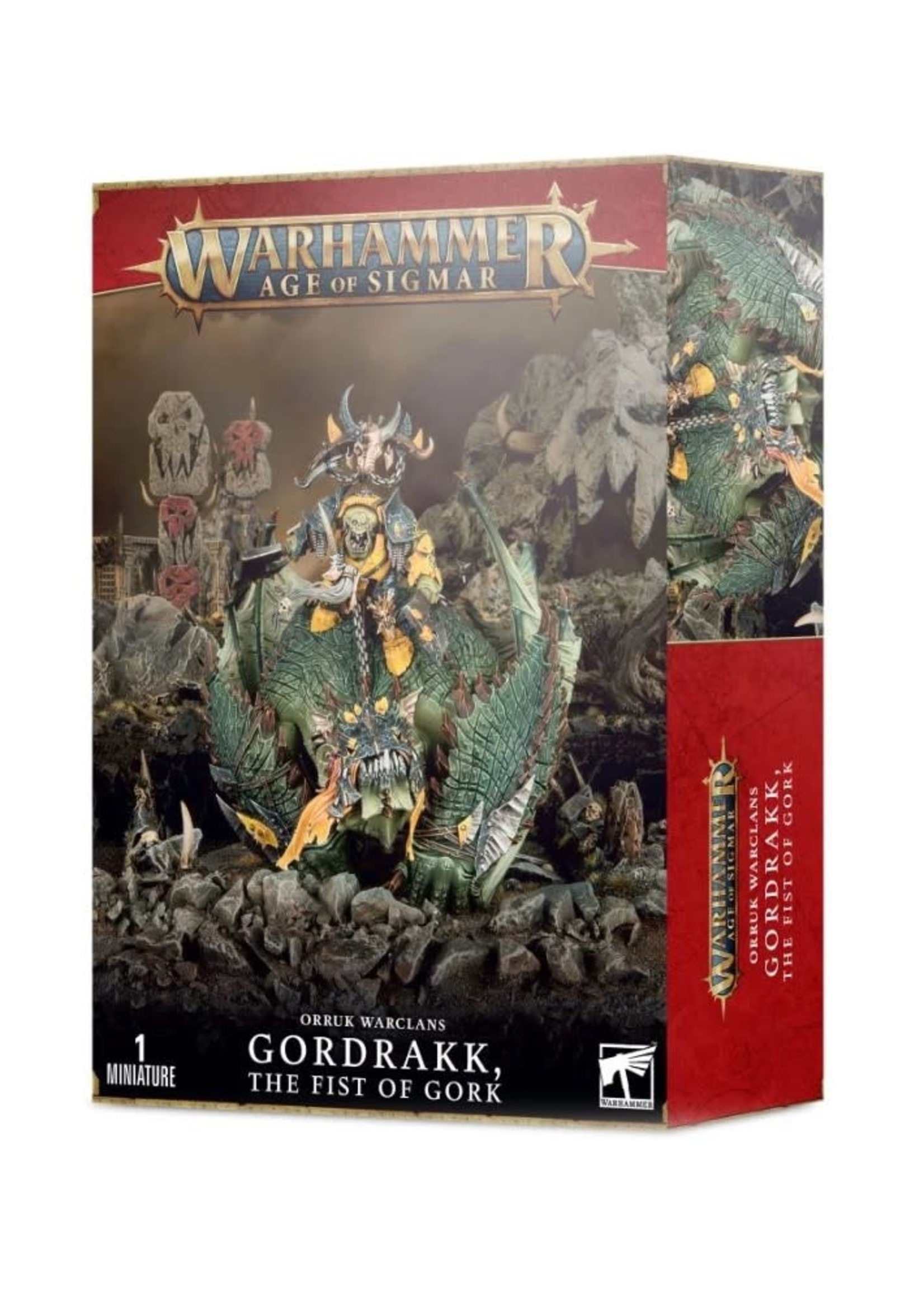 Games Workshop Gordrakk, the Fist of Gorkk - Orruk Warclans - Warhammer Age of Sigmar