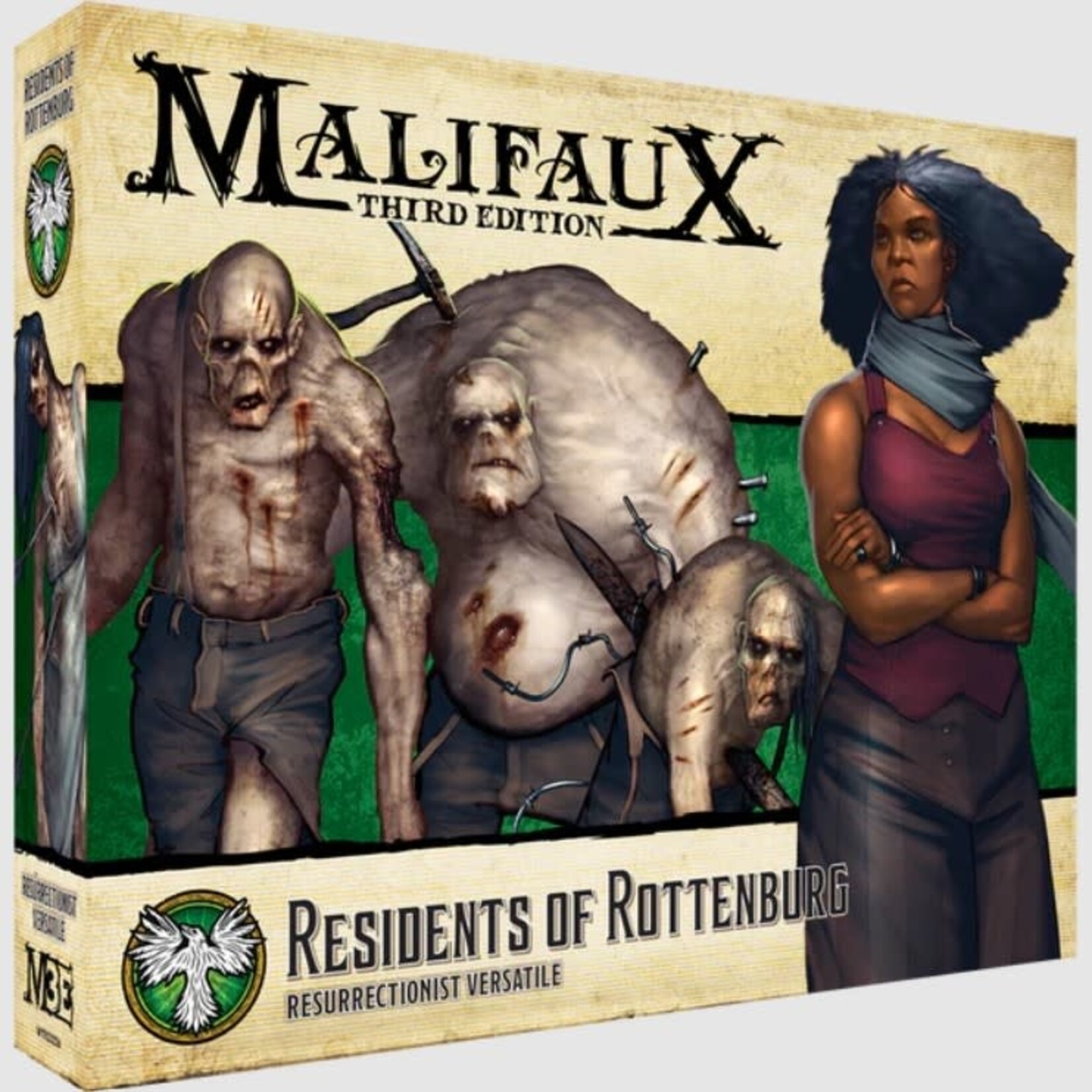 Wyrd Games Residents of Rottenburg - Malifaux 3E - Resurrectionists