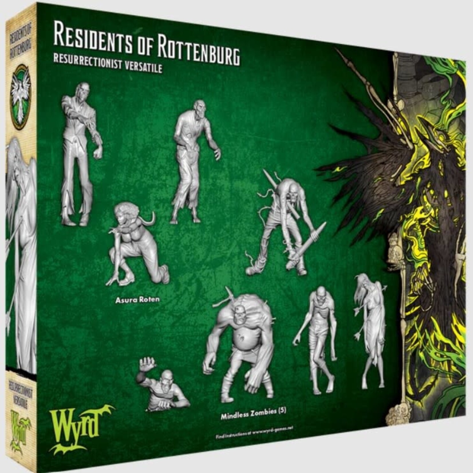 Wyrd Games Residents of Rottenburg - Malifaux 3E - Resurrectionists