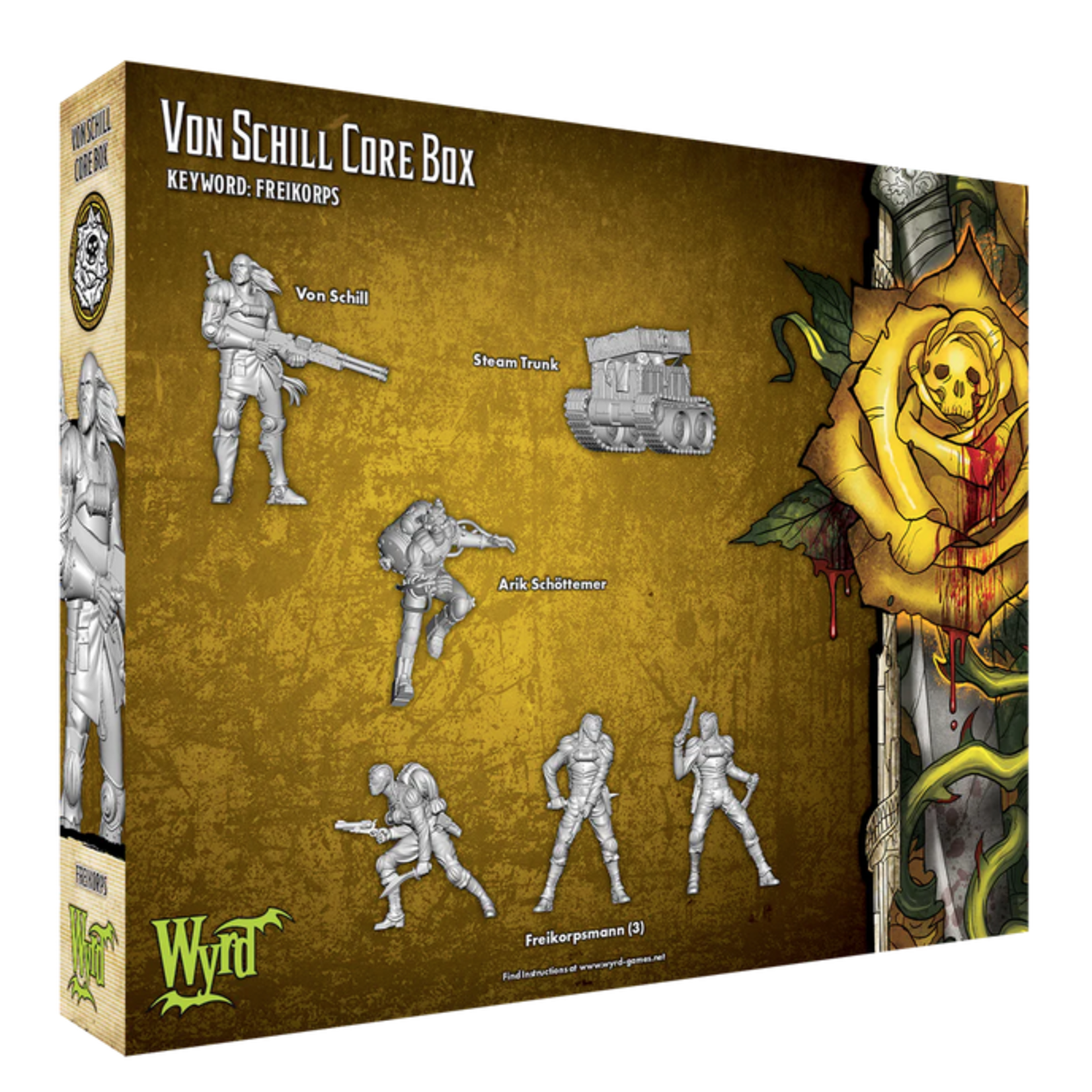 Wyrd Games Von Schill Core Box - Malifaux 3E - Outcasts