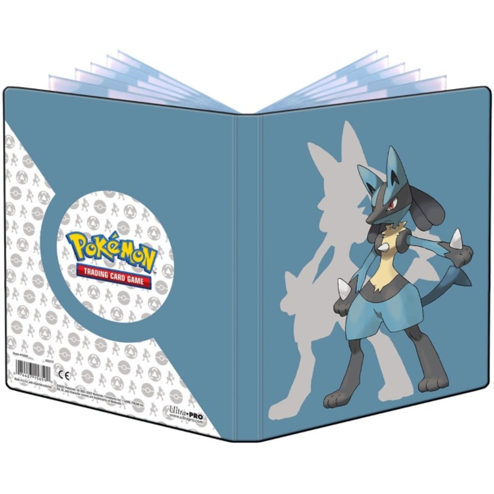 Portfolio 4 pochettes Pokémon Lucario