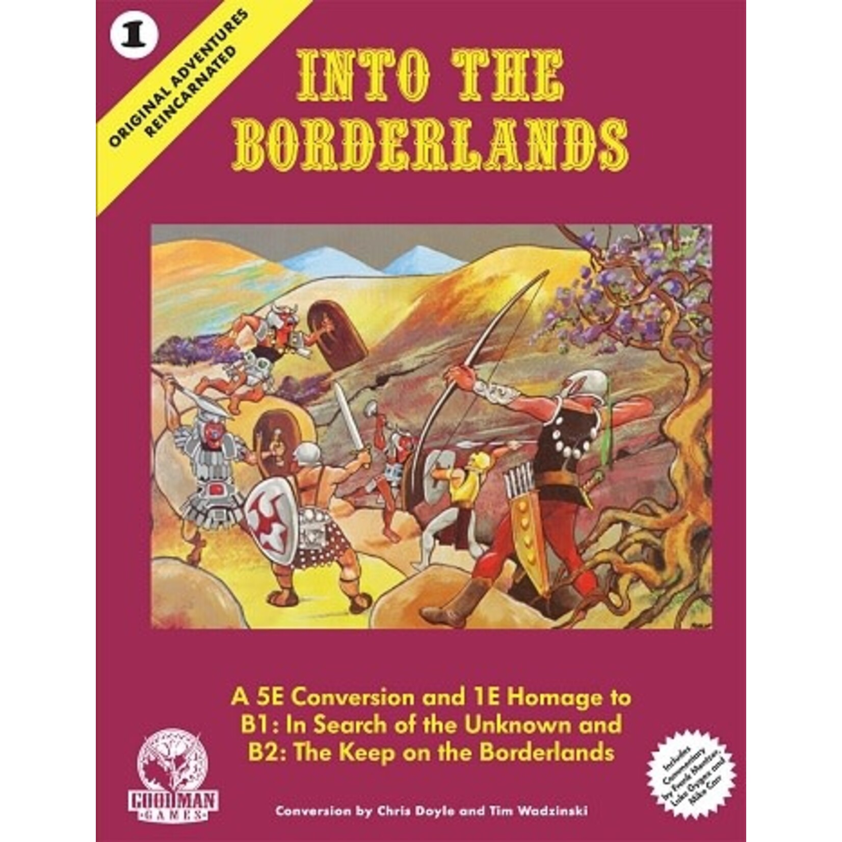 Goodman Games Into the Borderlands - Original Adventures Reincarnated