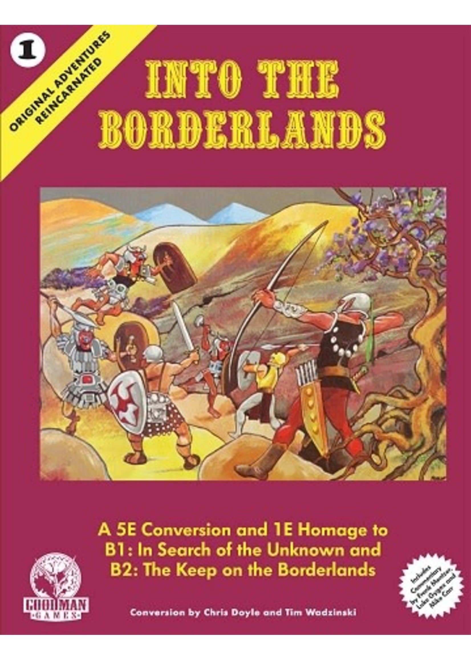 Goodman Games Into the Borderlands - Original Adventures Reincarnated