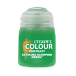 Contrast Striking Scorpion Green