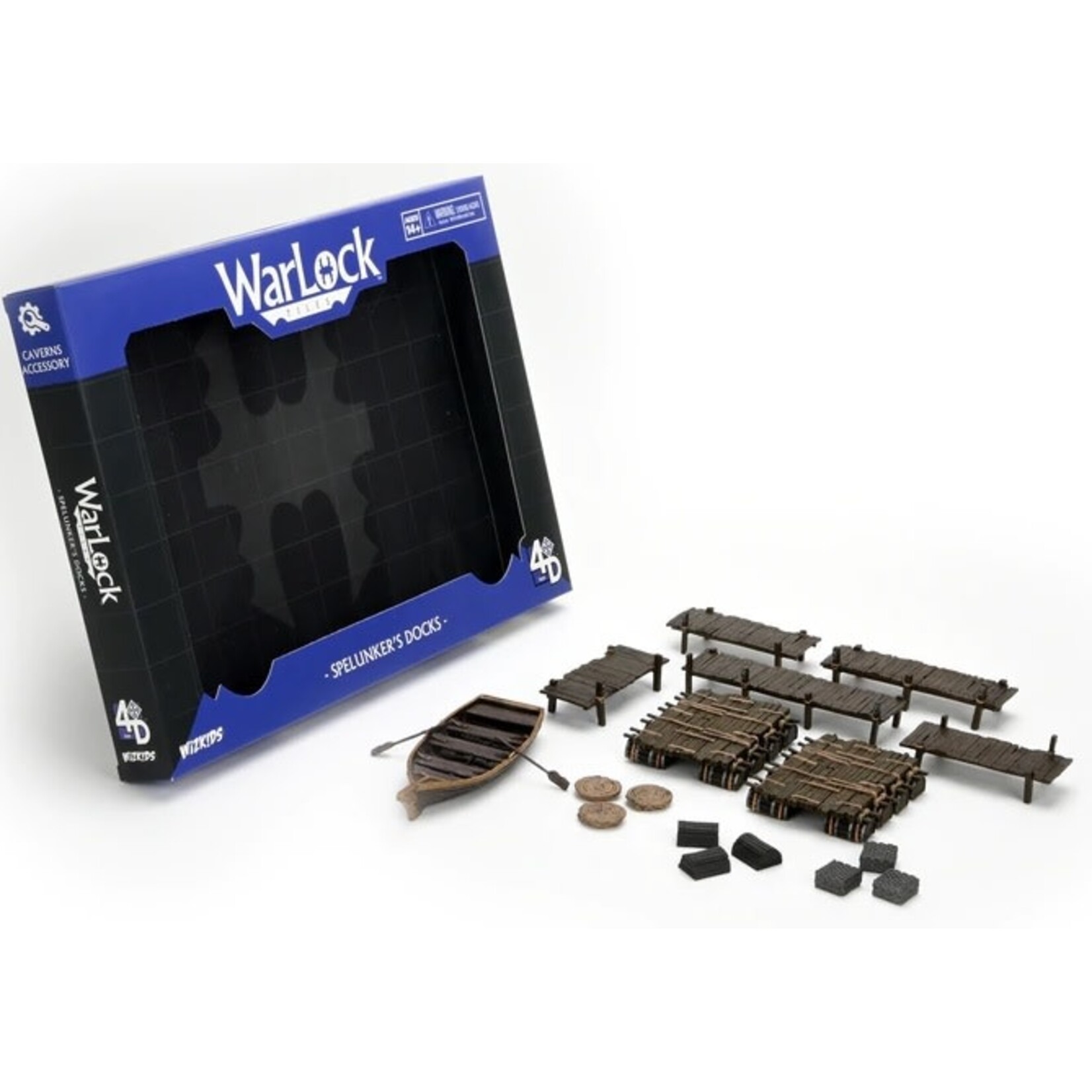 WizKids Spelunker's Docks - Accessoire Warlock Tiles