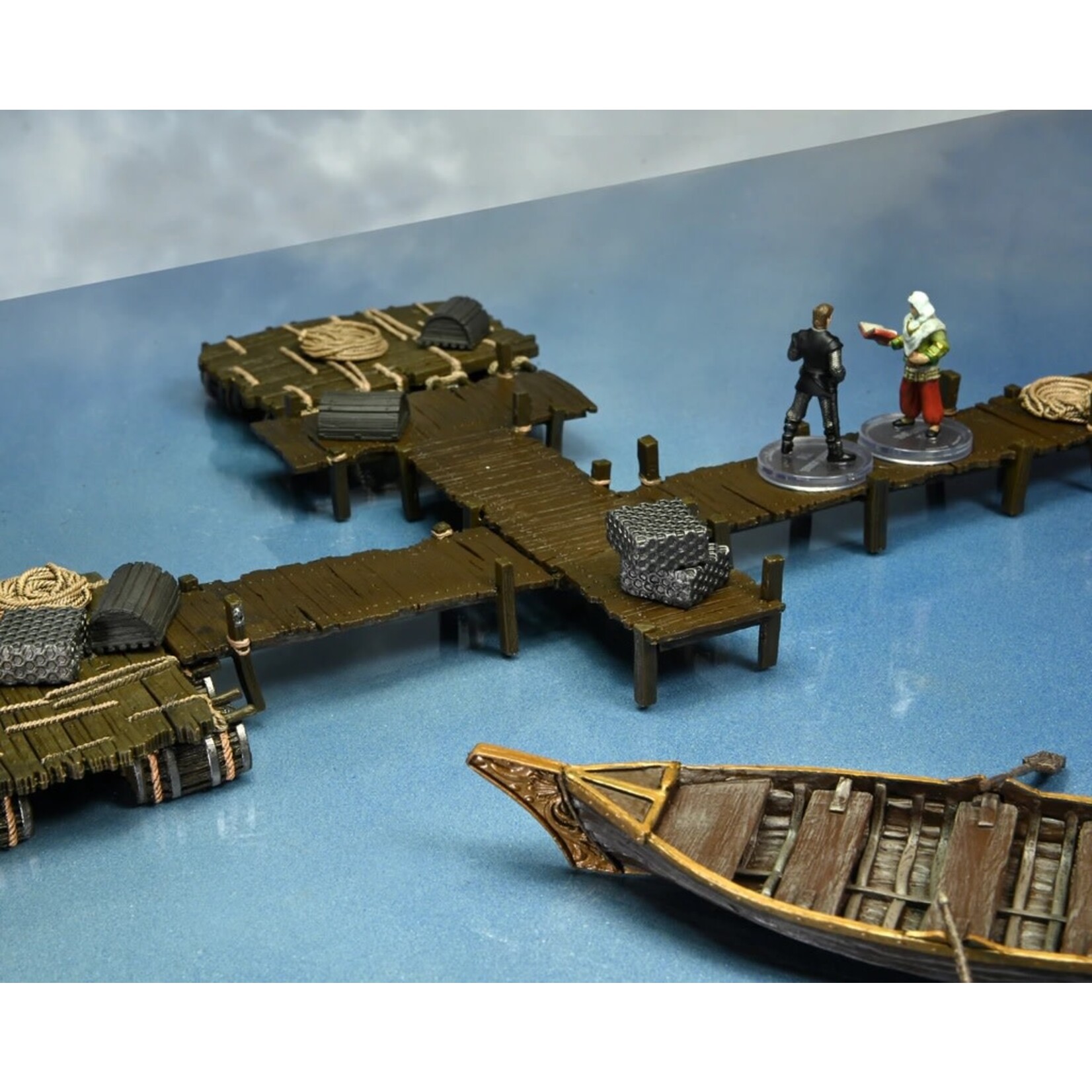 WizKids Spelunker's Docks - Accessoire Warlock Tiles