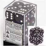 Opaque Black/White - 12d6 set 16mm