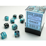 Gemini Black-Shell/White 36d6 12mm
