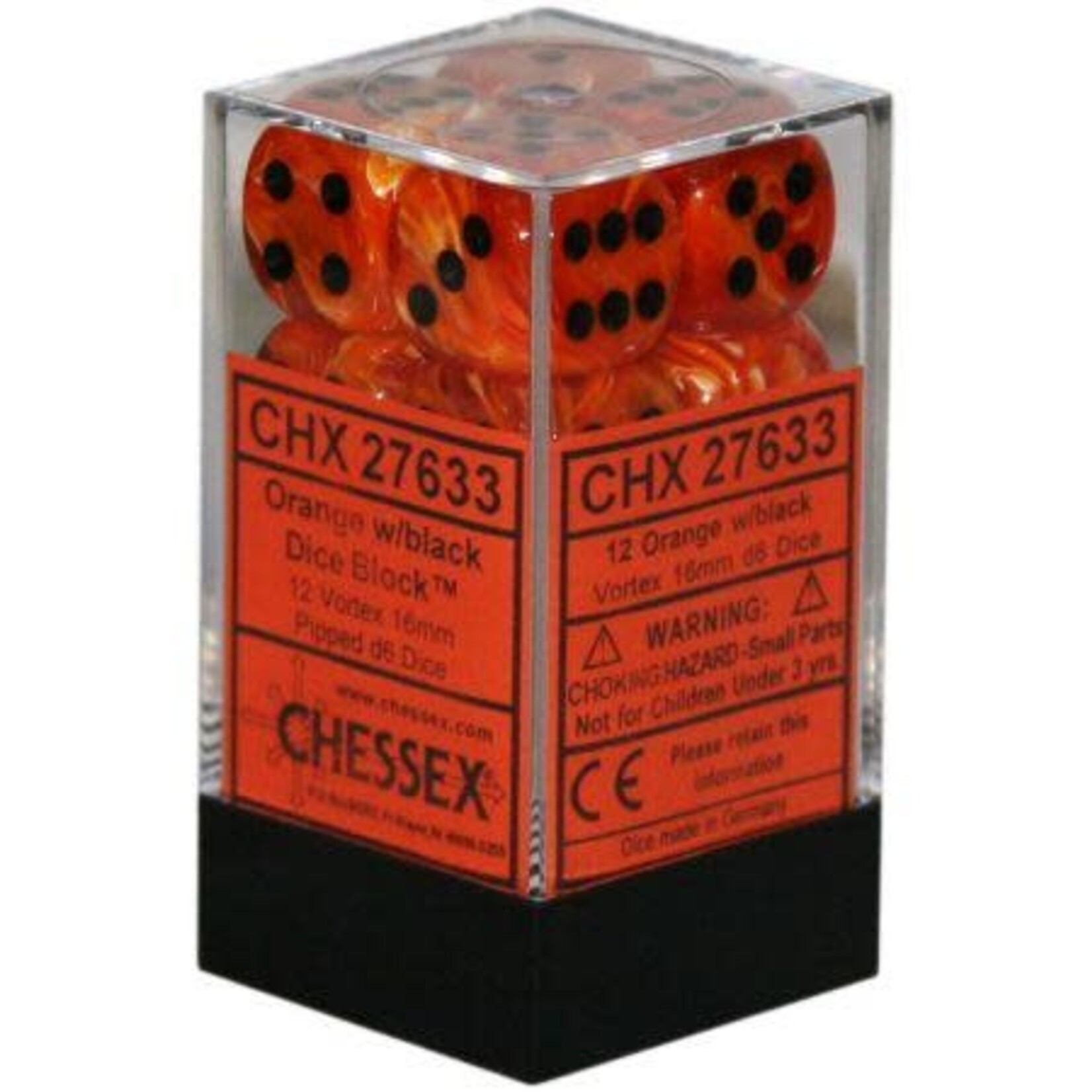 Vortex Orange/Black 12d6 16mm