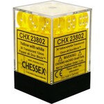 Translucent Yellow/White - Set of 36d6 12 mm