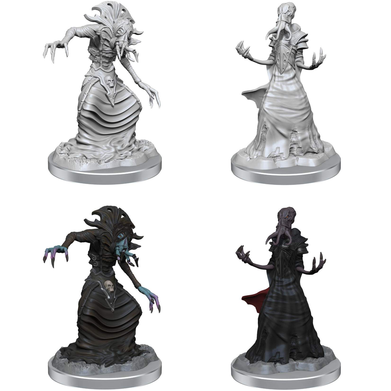 WizKids Mind Flayers - Nolzur's Marvelous Miniatures (unpainted/à peindre) WizKids