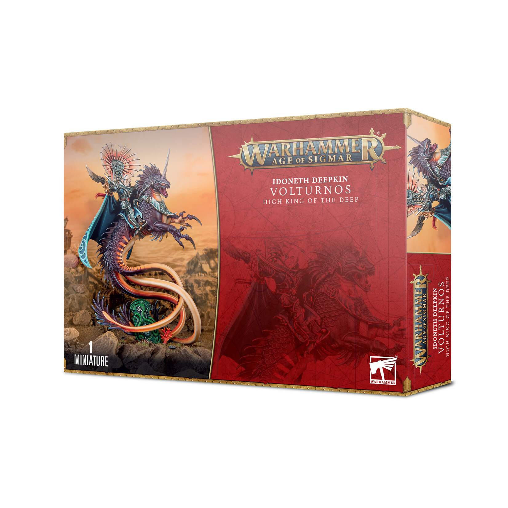Games Workshop Volturnos High King of the Deep - Idoneth Deepkin - Warhammer Age of Sigmar