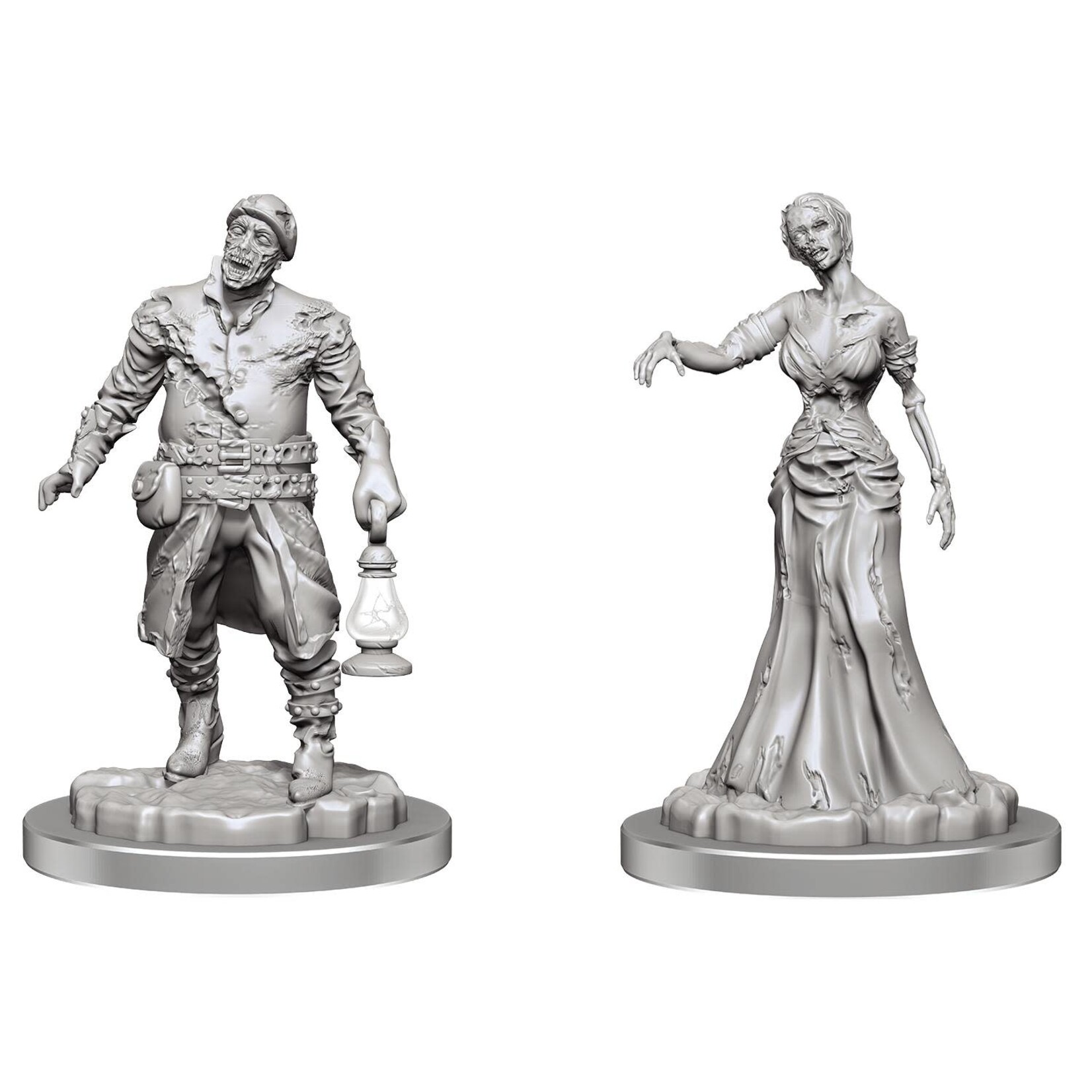 WizKids Zombies - Deepcuts Miniatures (unpainted/à peindre) - Wizkids