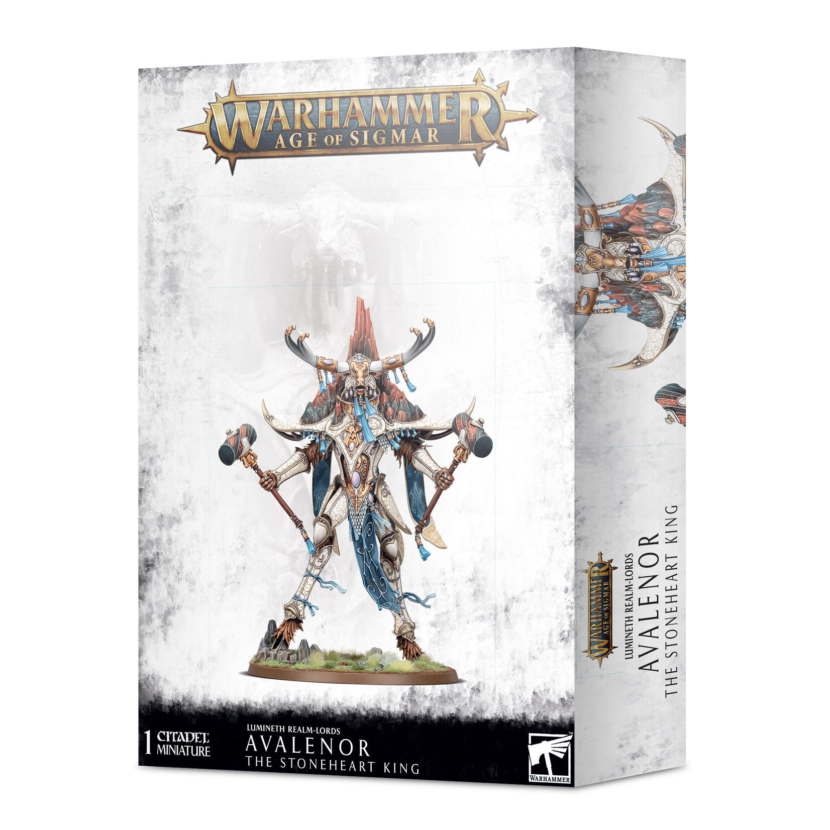 Games Workshop Avalenor, The Stoneheart King - Lumineth Realm-Lords - Warhammer Age of Sigmar