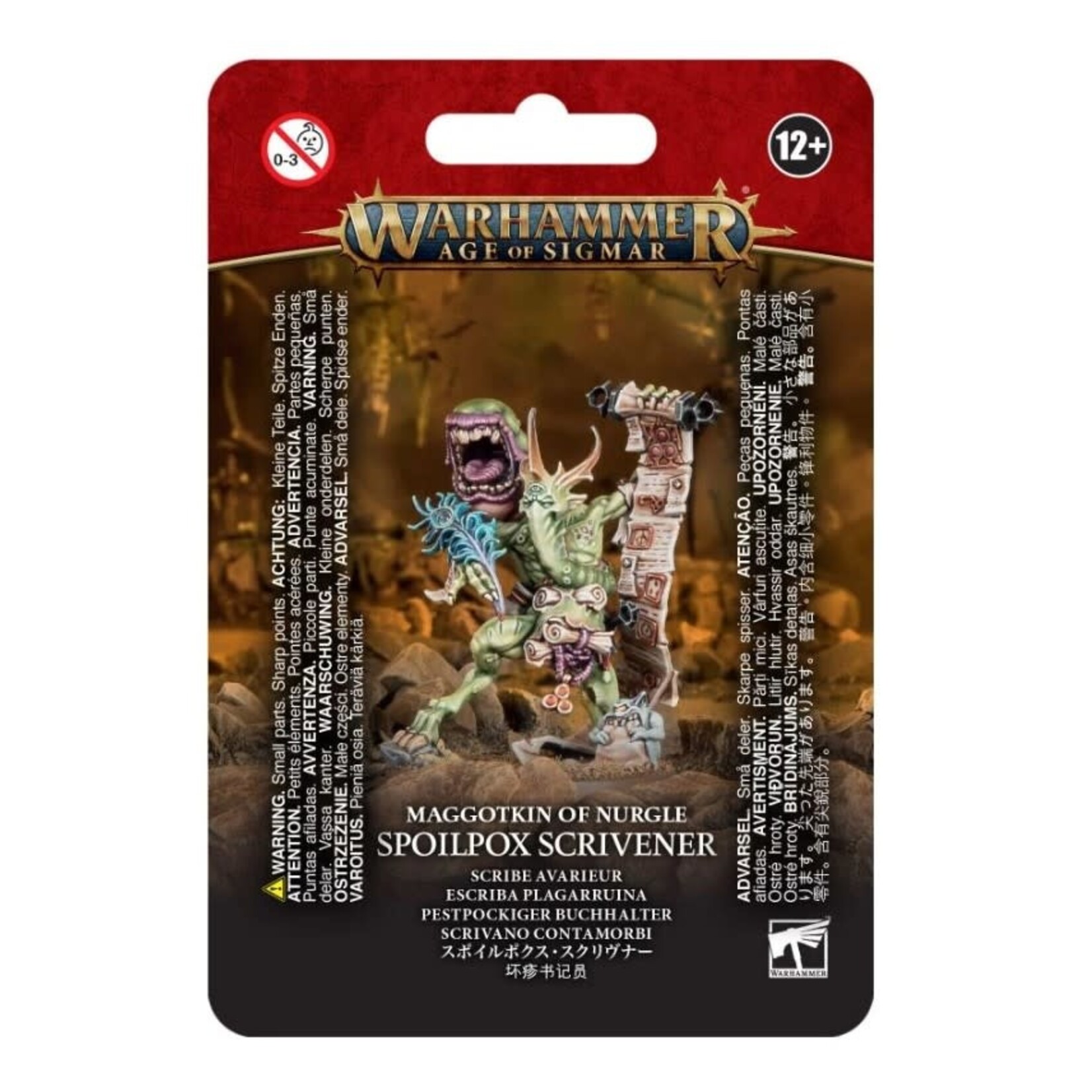 Games Workshop Spoilpox Scrivener - Maggotkin of Nurgle - Warhammer Age of Sigmar