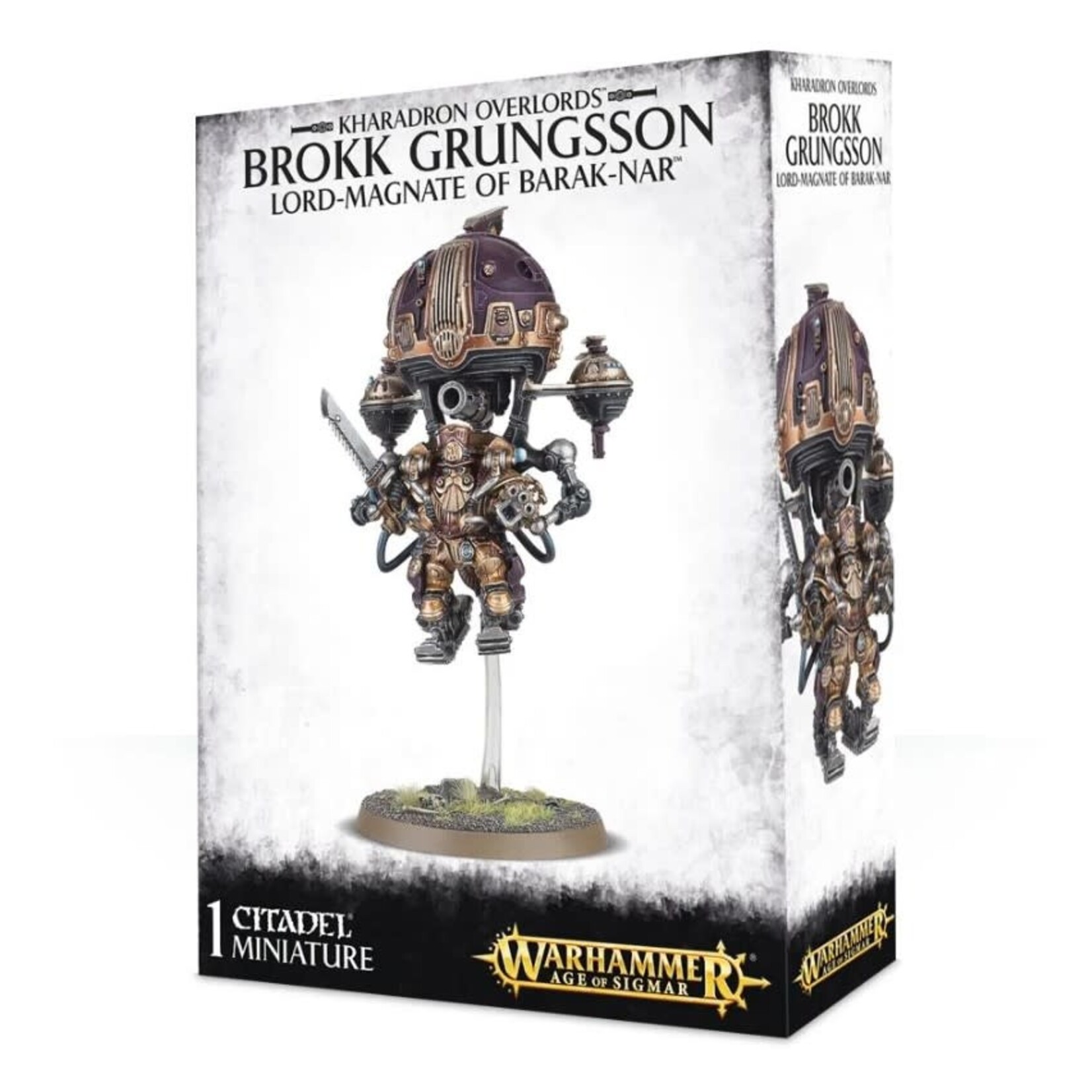 Games Workshop Brokk Grungsson, Lord Magnate of Barak-Nar - Kharadron Overlords - Warhammer Age of Sigmar