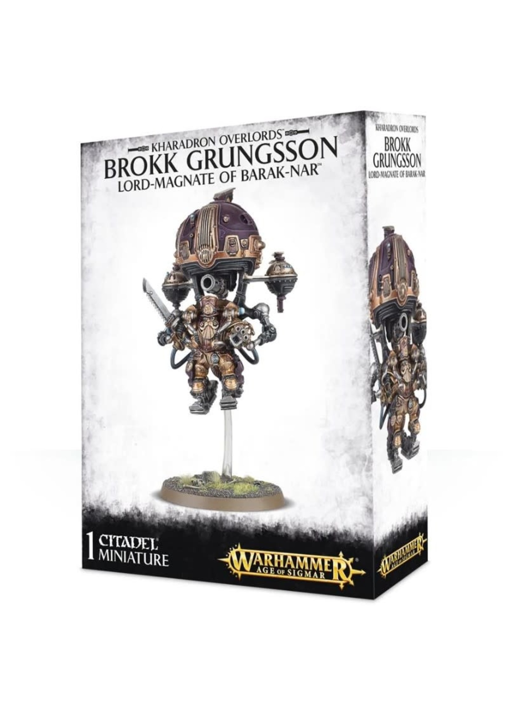 Games Workshop Brokk Grungsson, Lord Magnate of Barak-Nar - Kharadron Overlords - Warhammer Age of Sigmar