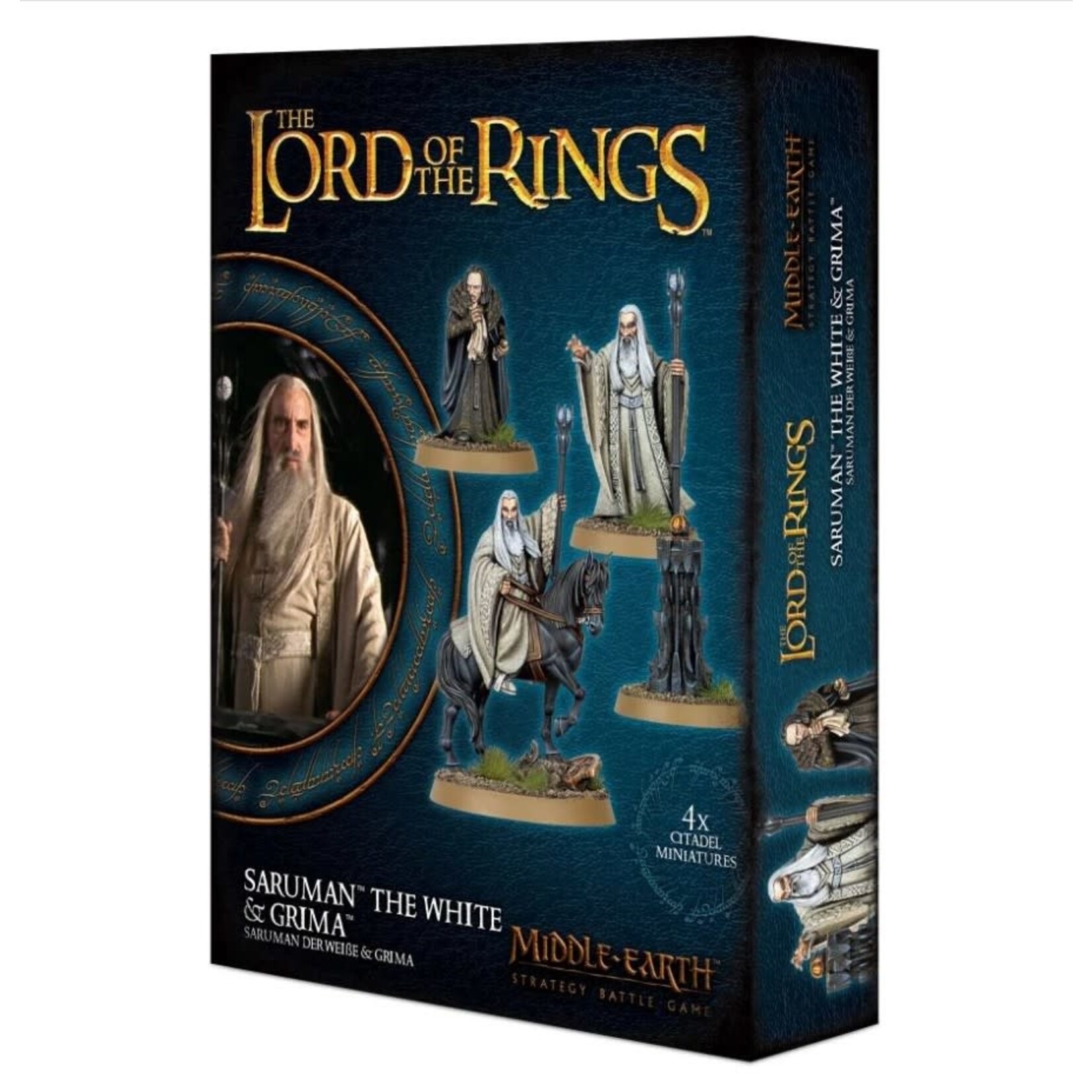 Games Workshop Saruman the White & Grima - The Lord of the Rings - Middle-Earth Strategy Battle Game