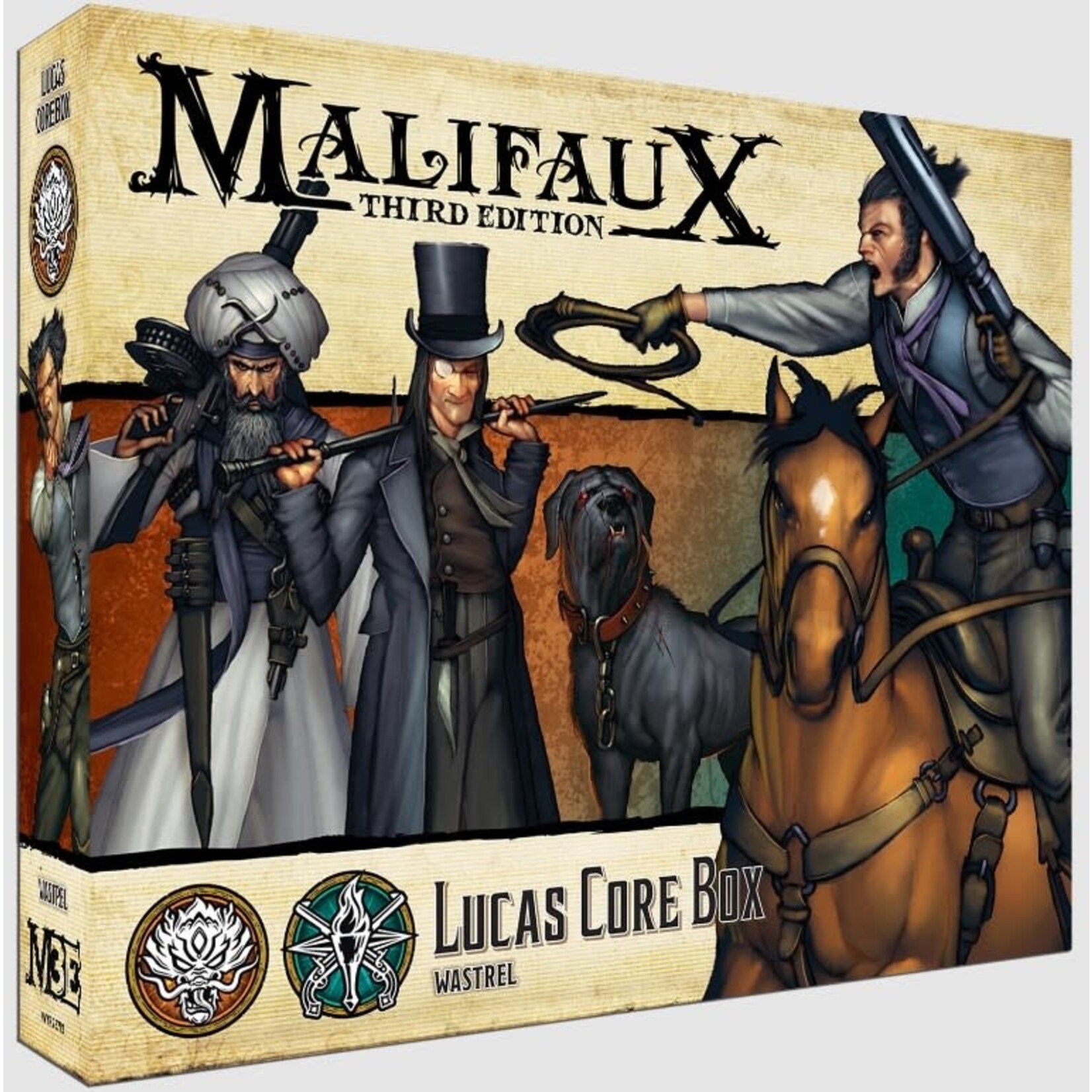 Wyrd Games Lucas Core Box - Malifaux 3E - Ten Thunder / Explorer's Society