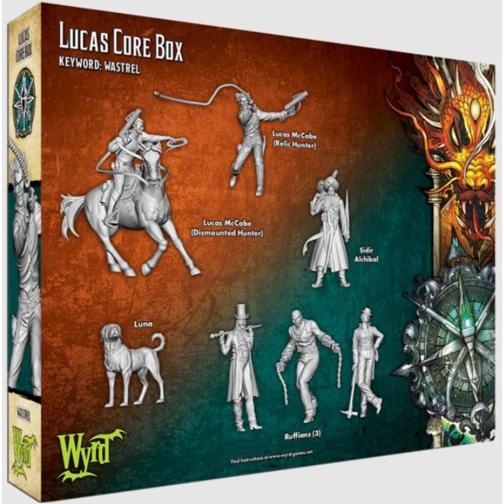 Wyrd Games Lucas Core Box - Malifaux 3E - Ten Thunder / Explorer's Society