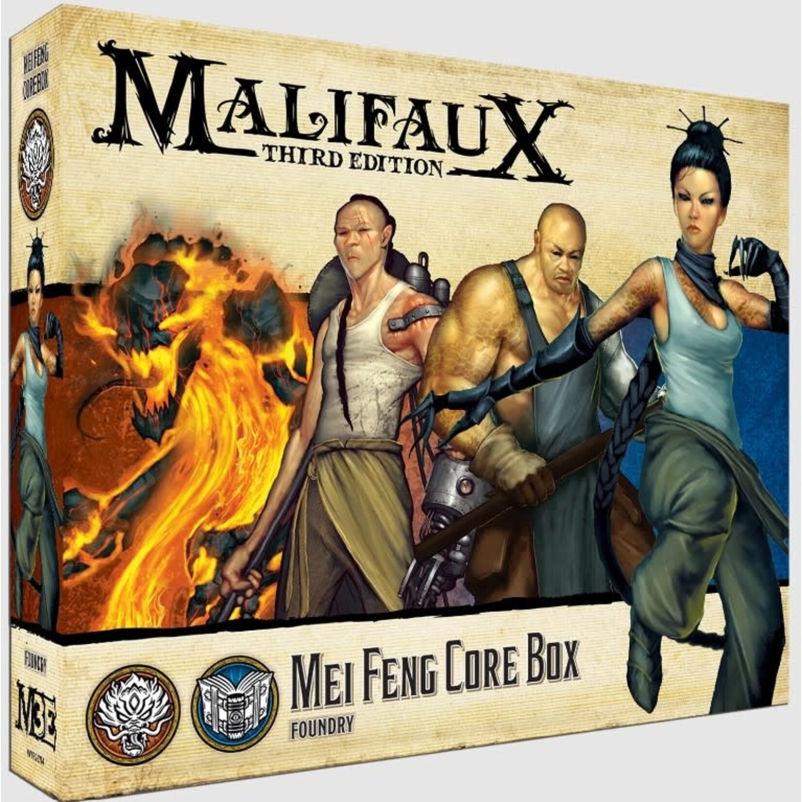 Wyrd Games Mei Feng Core Box - Malifaux 3E - Ten Thunder / Arcanist