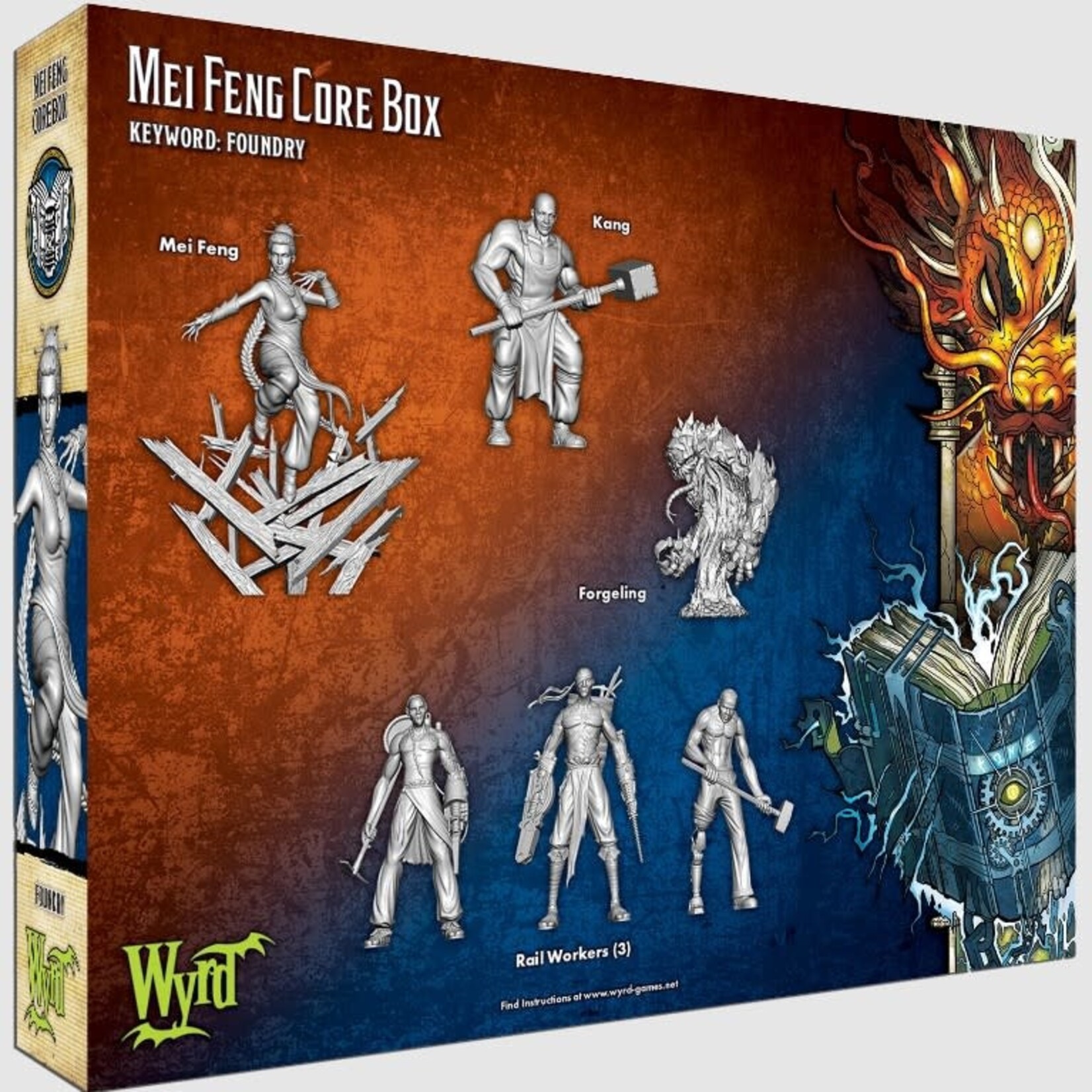 Wyrd Games Mei Feng Core Box - Malifaux 3E - Ten Thunder / Arcanist