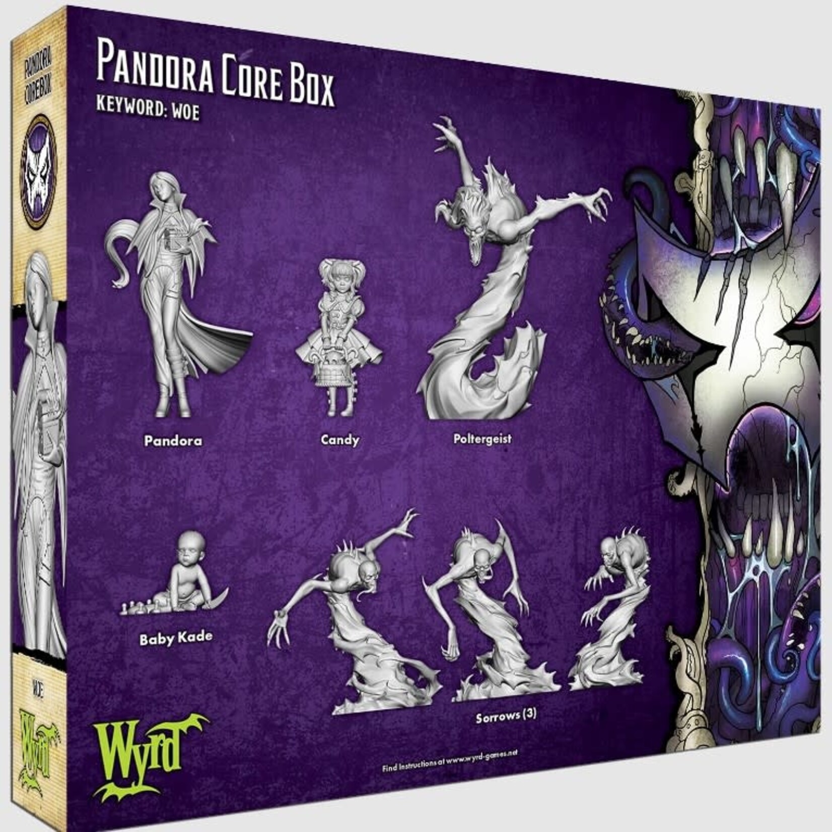 Wyrd Games Pandora Core Box - Malifaux 3E - Neverborn