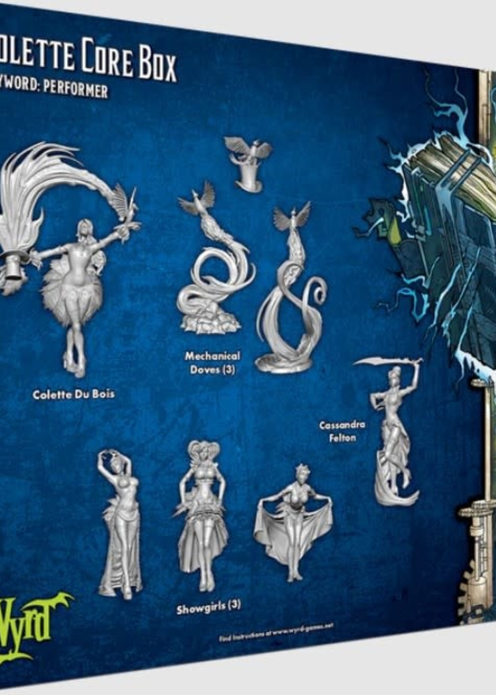 Malifaux Arcanist Rasputina Core Box - Tabletop Miniatures Game Set By Wyrd Games