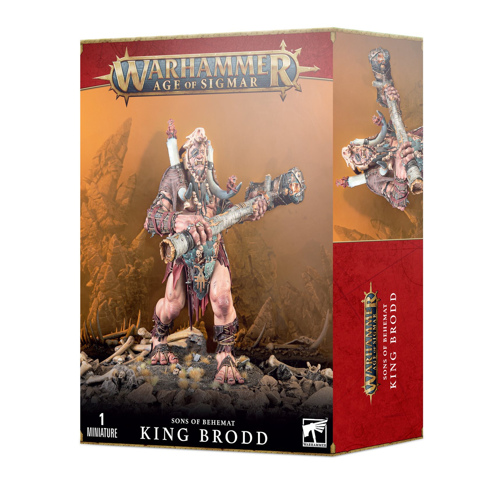 Games Workshop King Brodd - Sons of Behemat - Warhammer Age of Sigmar