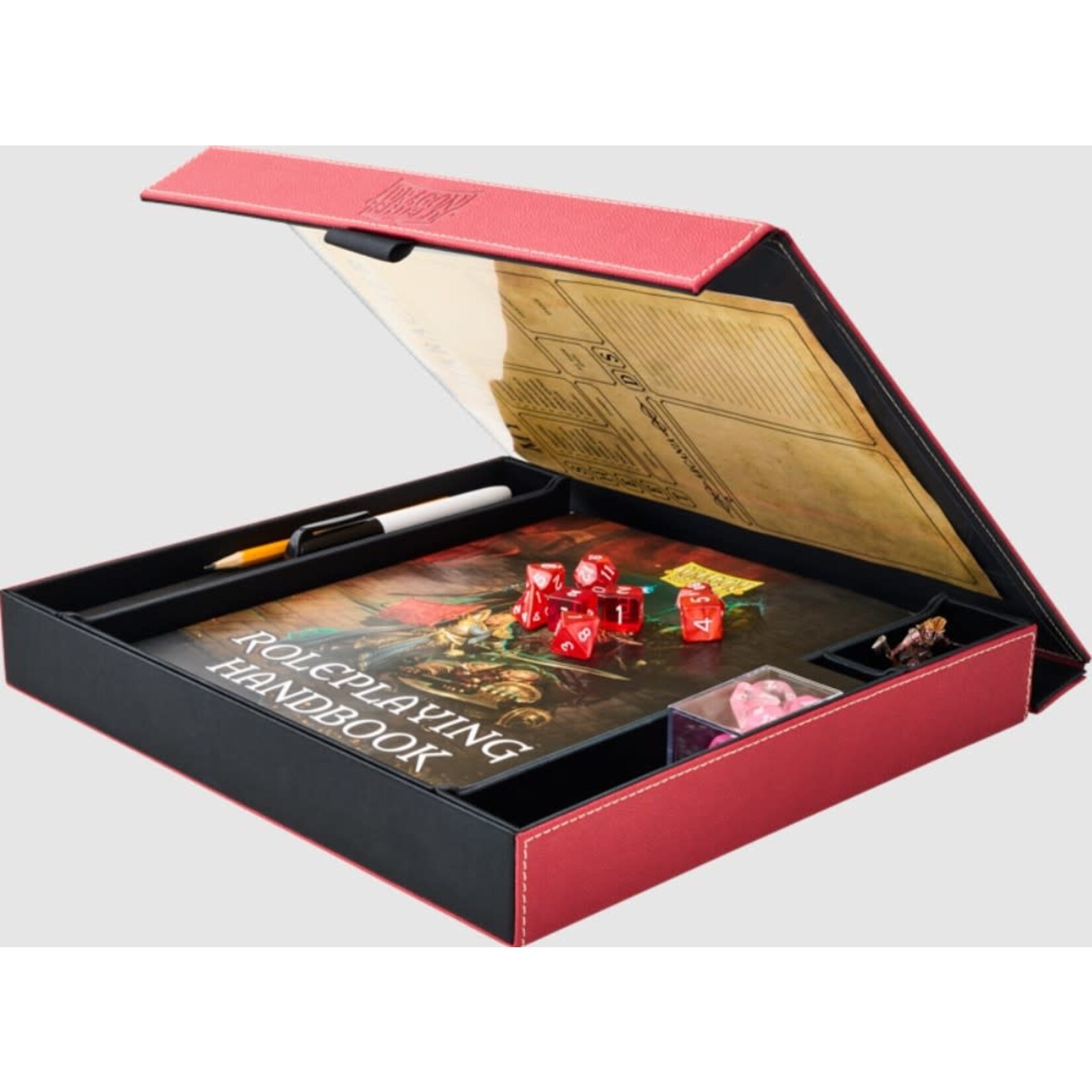 Dragon Shield RPG Player Companion - Blood Red