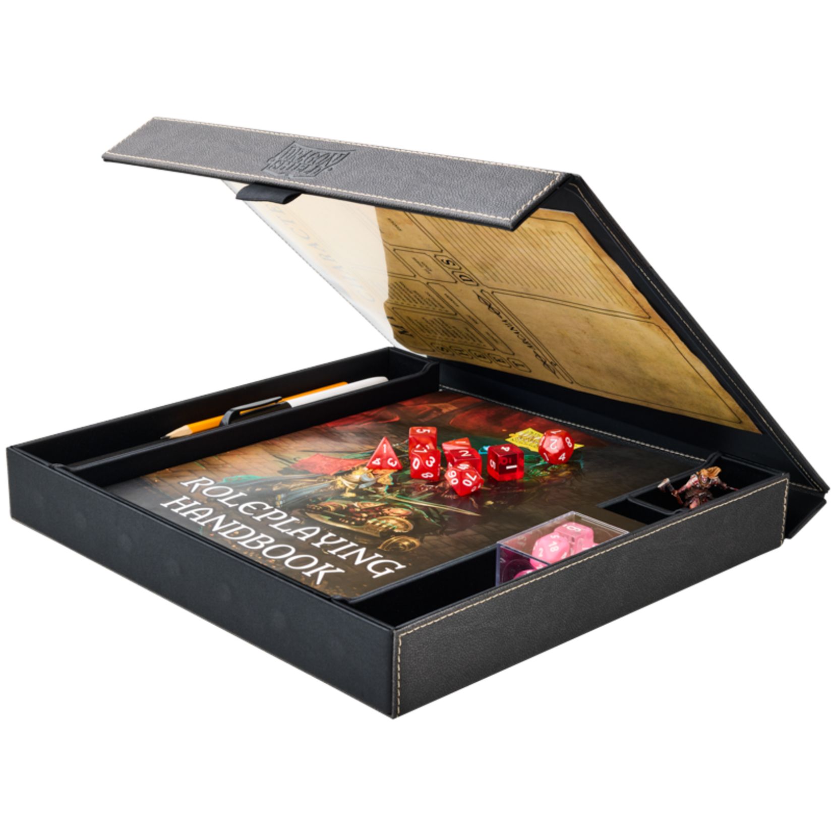 Dragon Shield RPG Player Companion - Iron Grey